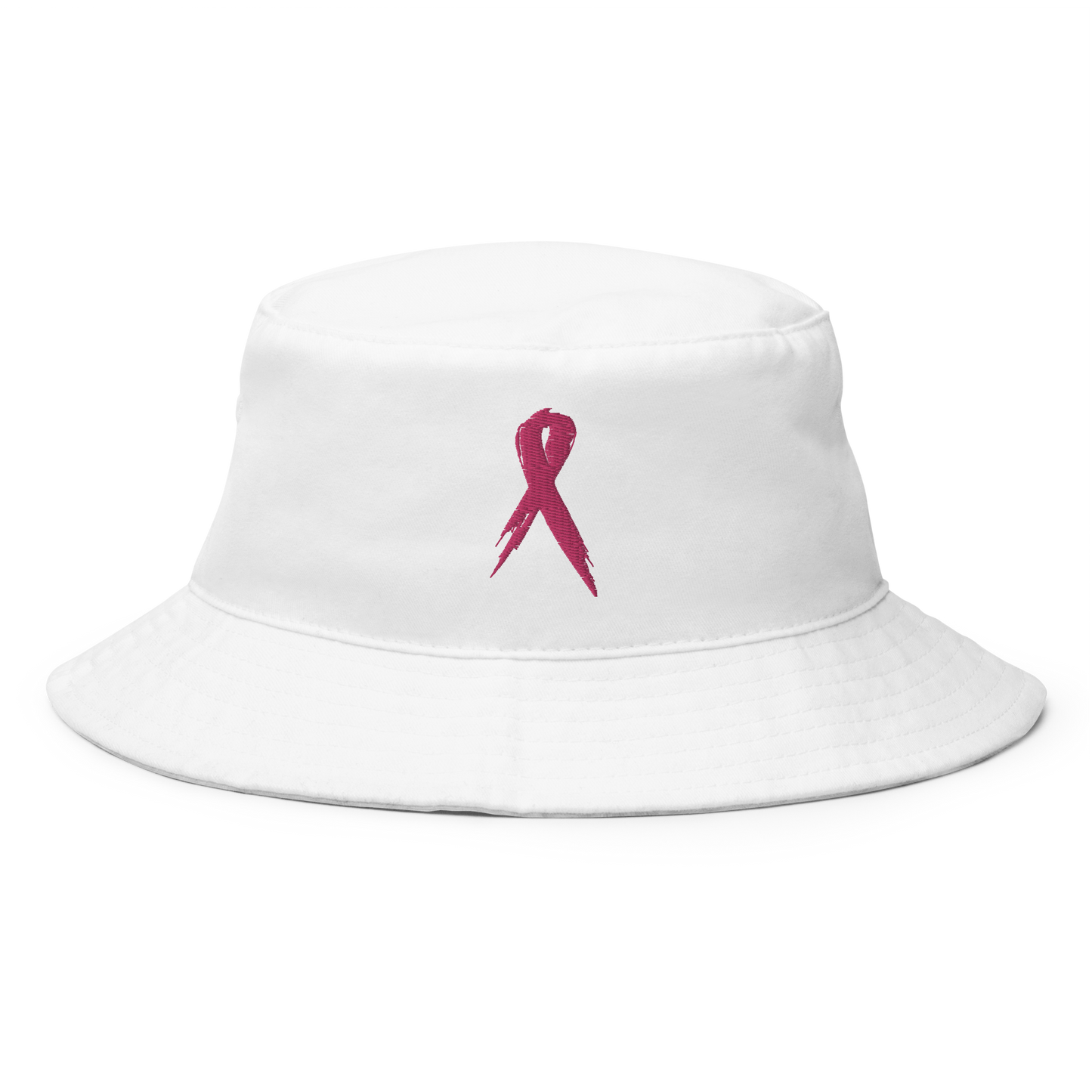 Breast Cancer Awareness Ribbon Bucket Hat