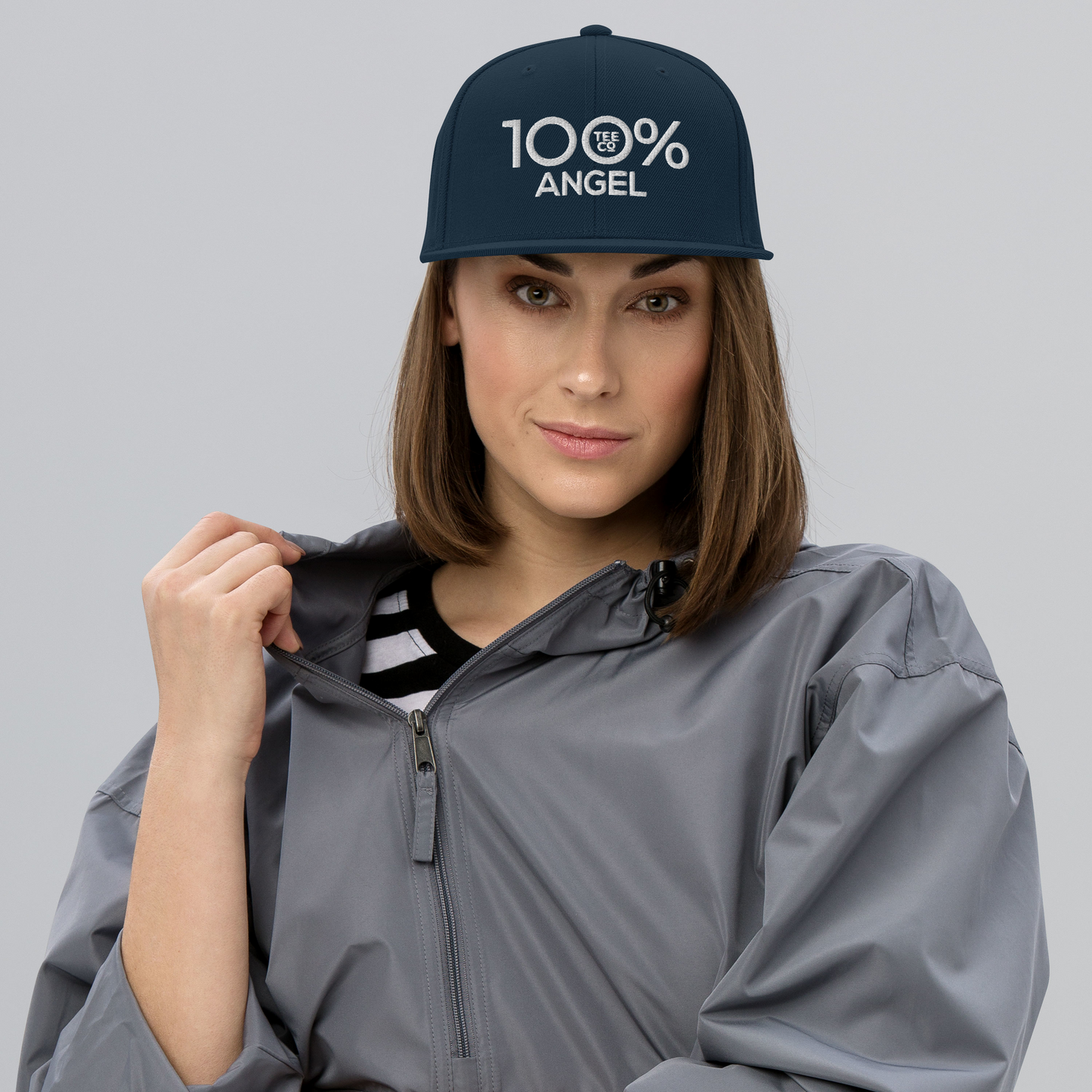 100% ANGEL Snapback Baseball Hat - 100 Percent Tee Company