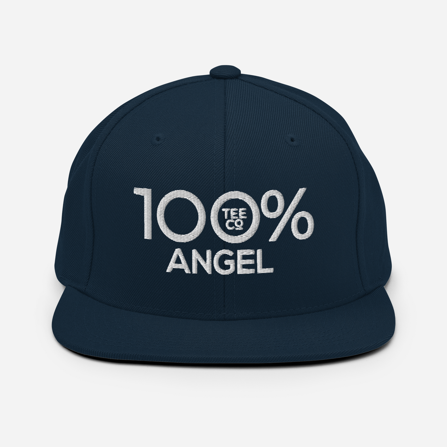 100% ANGEL Snapback Baseball Hat - 100 Percent Tee Company