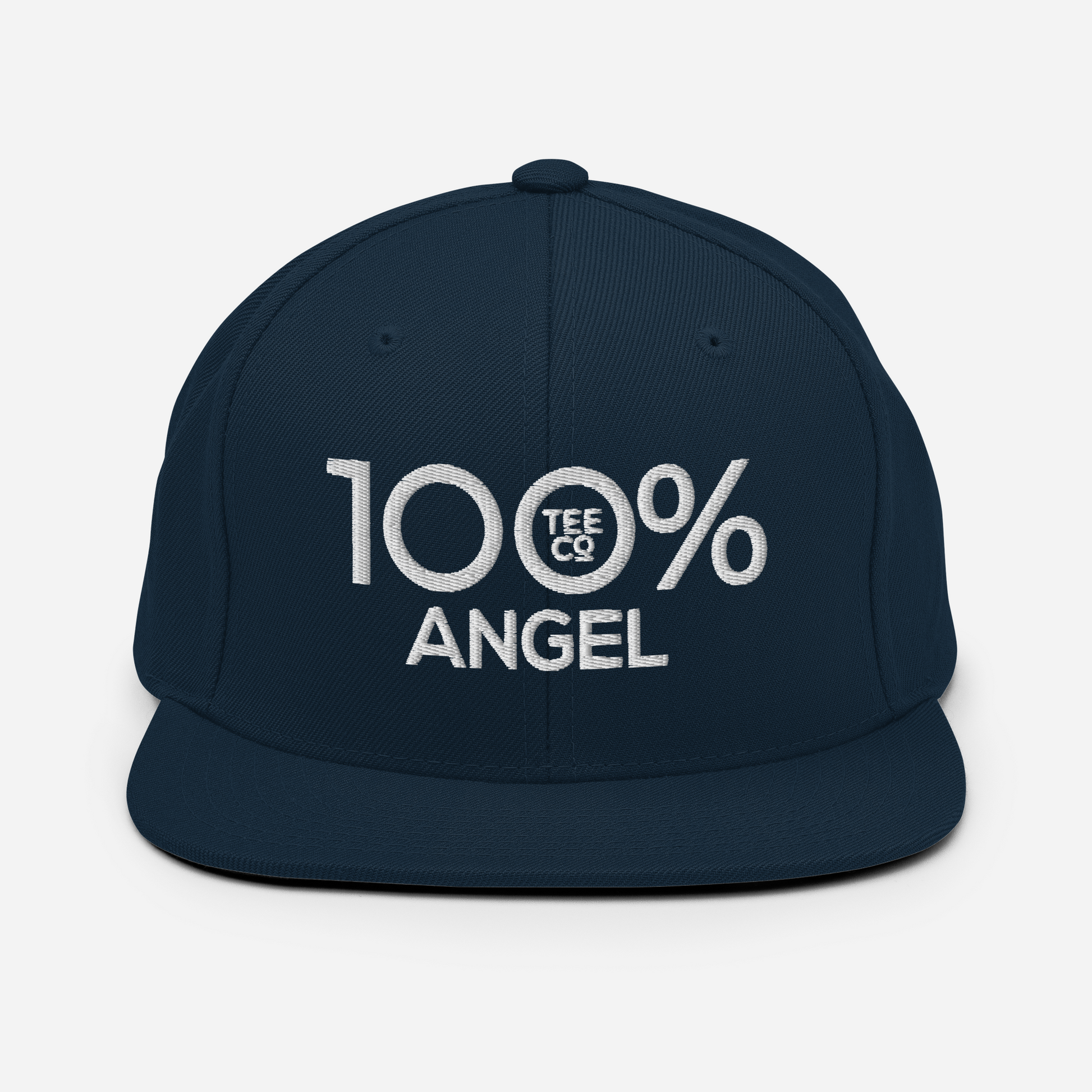 100% ANGEL Snapback Baseball Hat - 100 Percent Tee Company