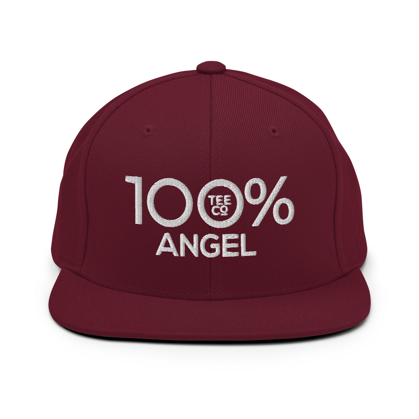 100% ANGEL Snapback Baseball Hat - 100 Percent Tee Company