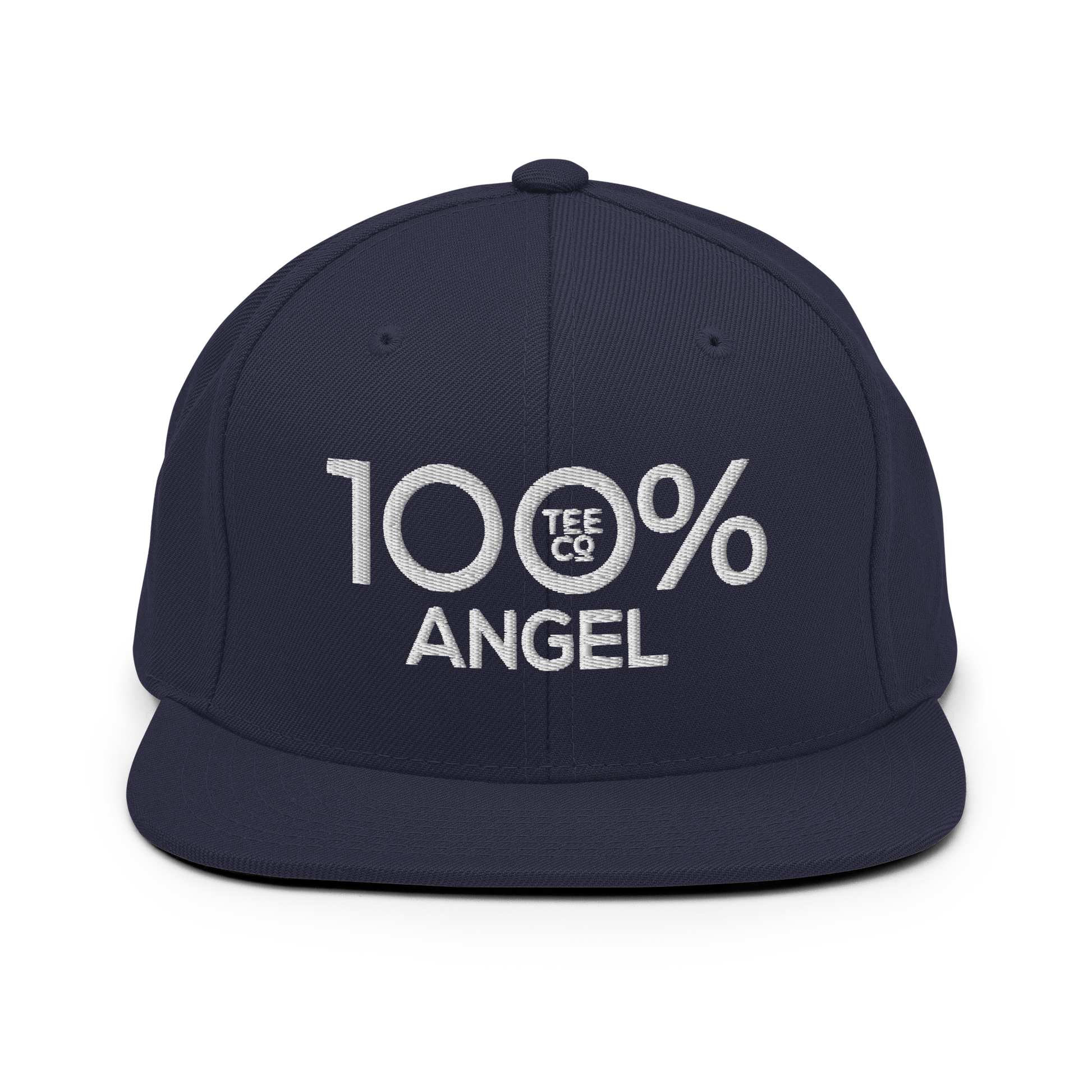 100% ANGEL Snapback Baseball Hat - 100 Percent Tee Company