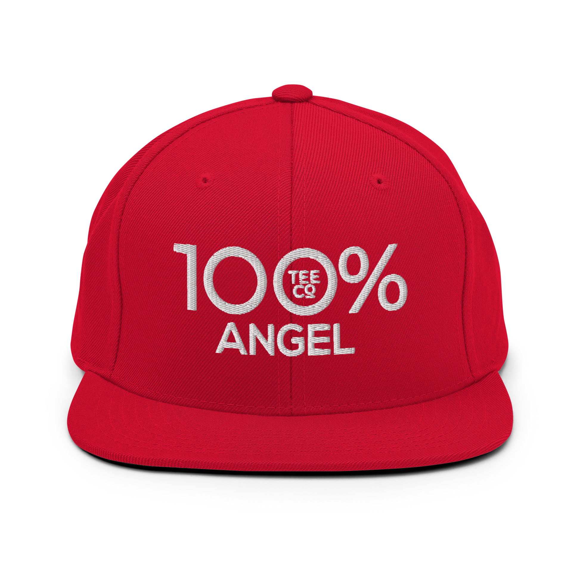 100% ANGEL Snapback Baseball Hat - 100 Percent Tee Company