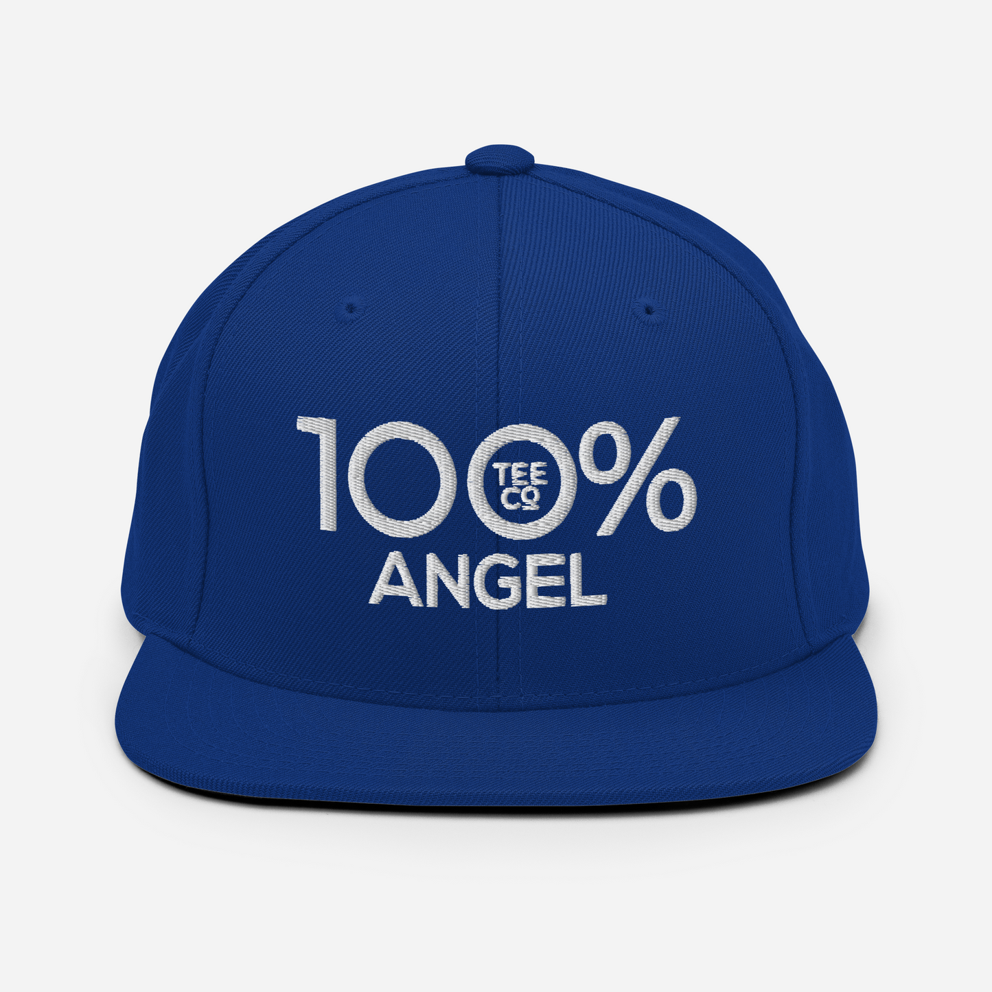 100% ANGEL Snapback Baseball Hat - 100 Percent Tee Company
