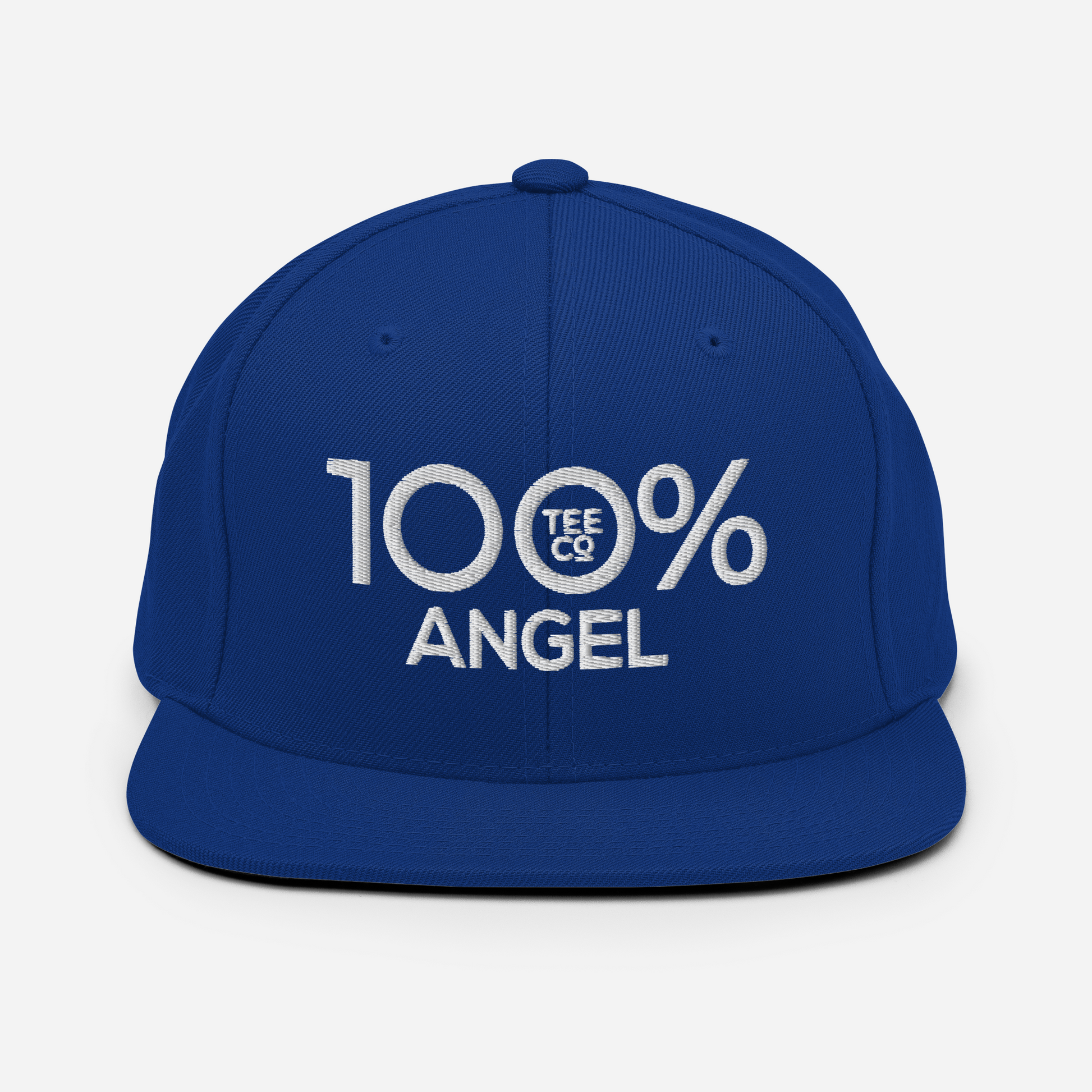 100% ANGEL Snapback Baseball Hat - 100 Percent Tee Company