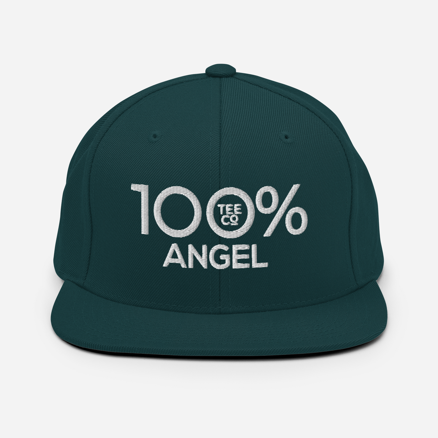 100% ANGEL Snapback Baseball Hat - 100 Percent Tee Company