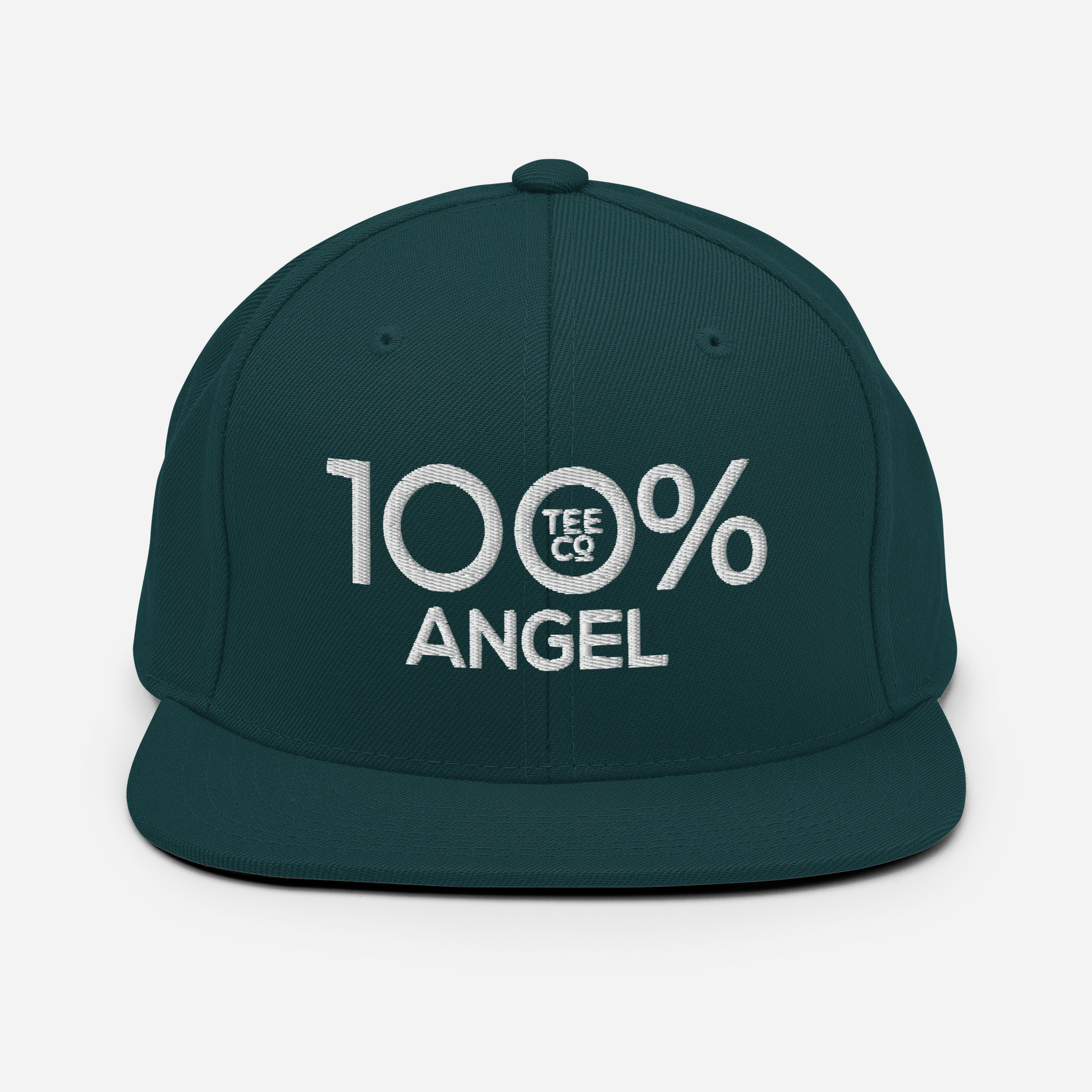 100% ANGEL Snapback Baseball Hat - 100 Percent Tee Company