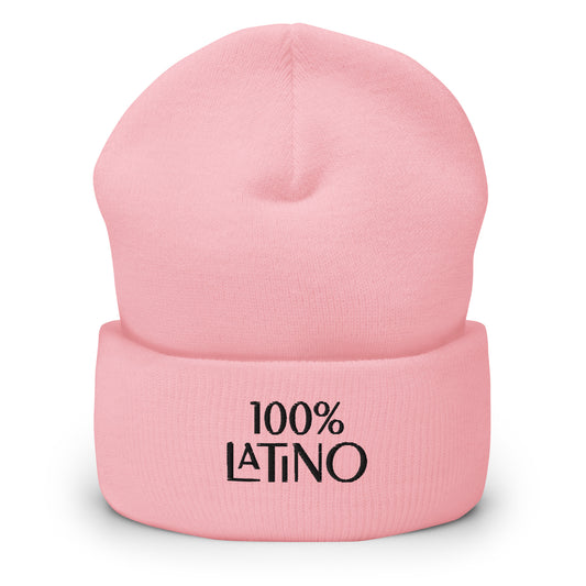 100% LATINO Cuffed Beanie
