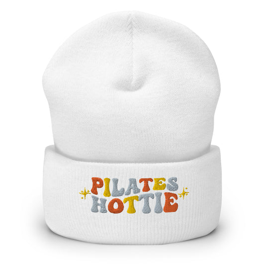 Pilates Hottie (Color logo) Cuffed Beanie