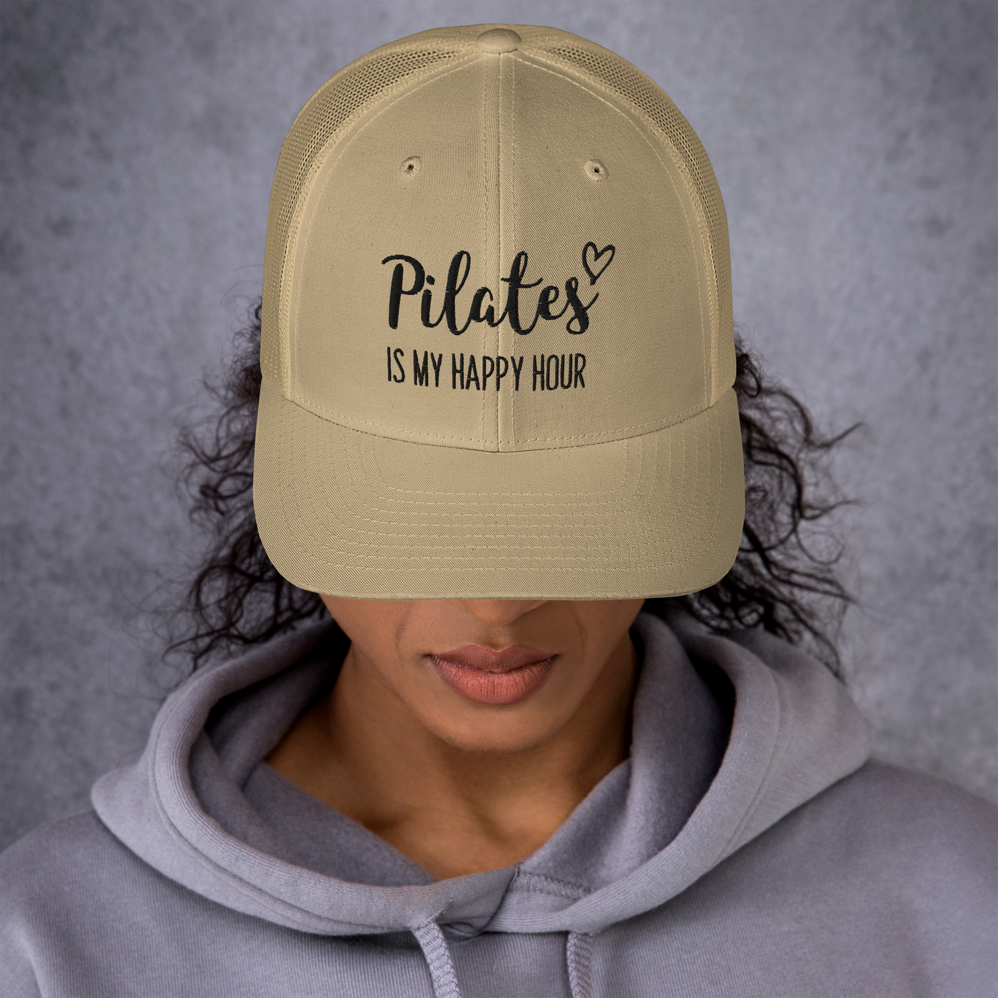 Pilates is my Happy Hour Trucker Hat