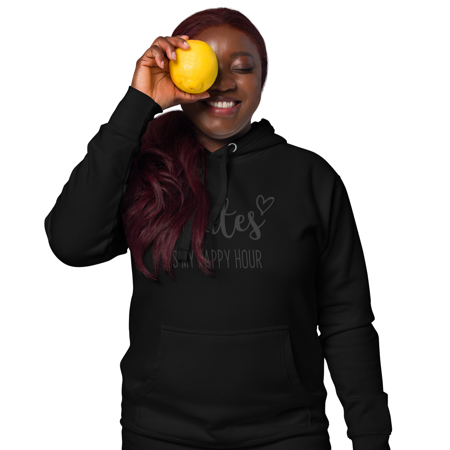 Pilates is my Happy Hour Unisex Hoodie