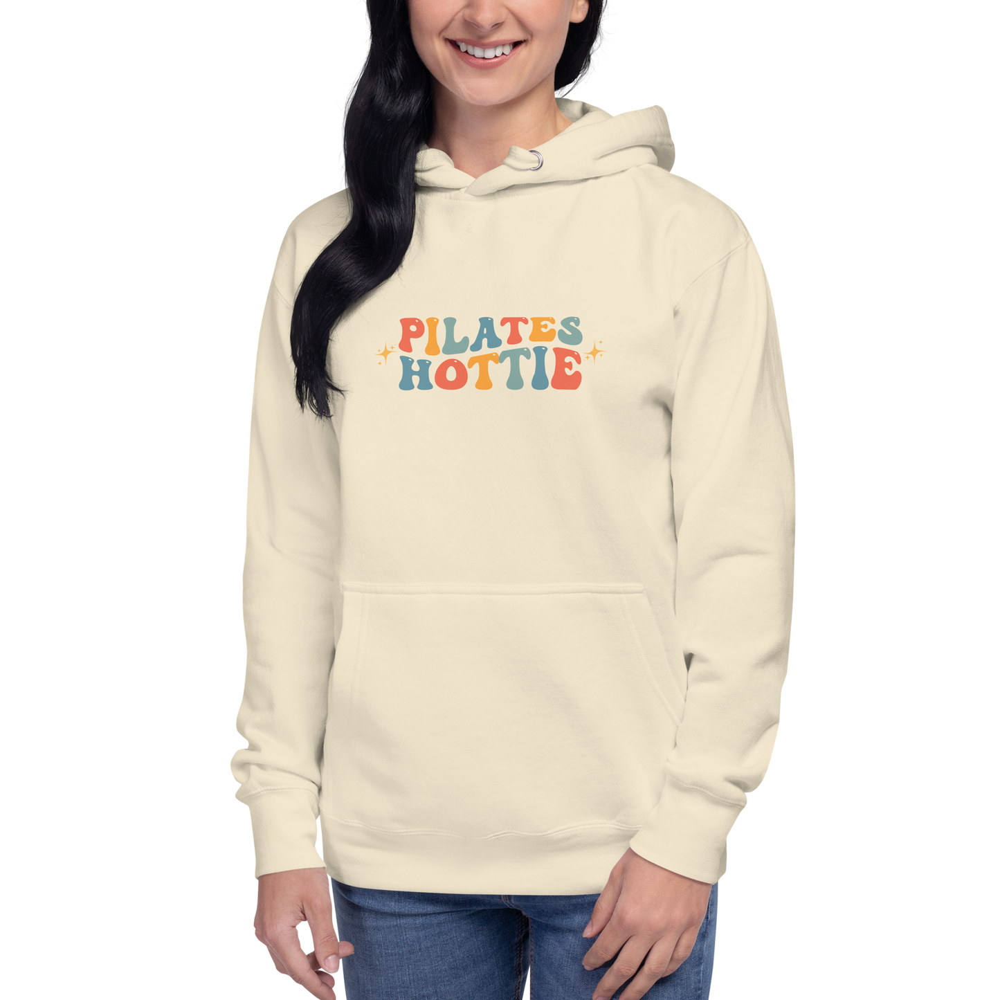 Pilates Hottie (Color logo) Unisex Hoodie