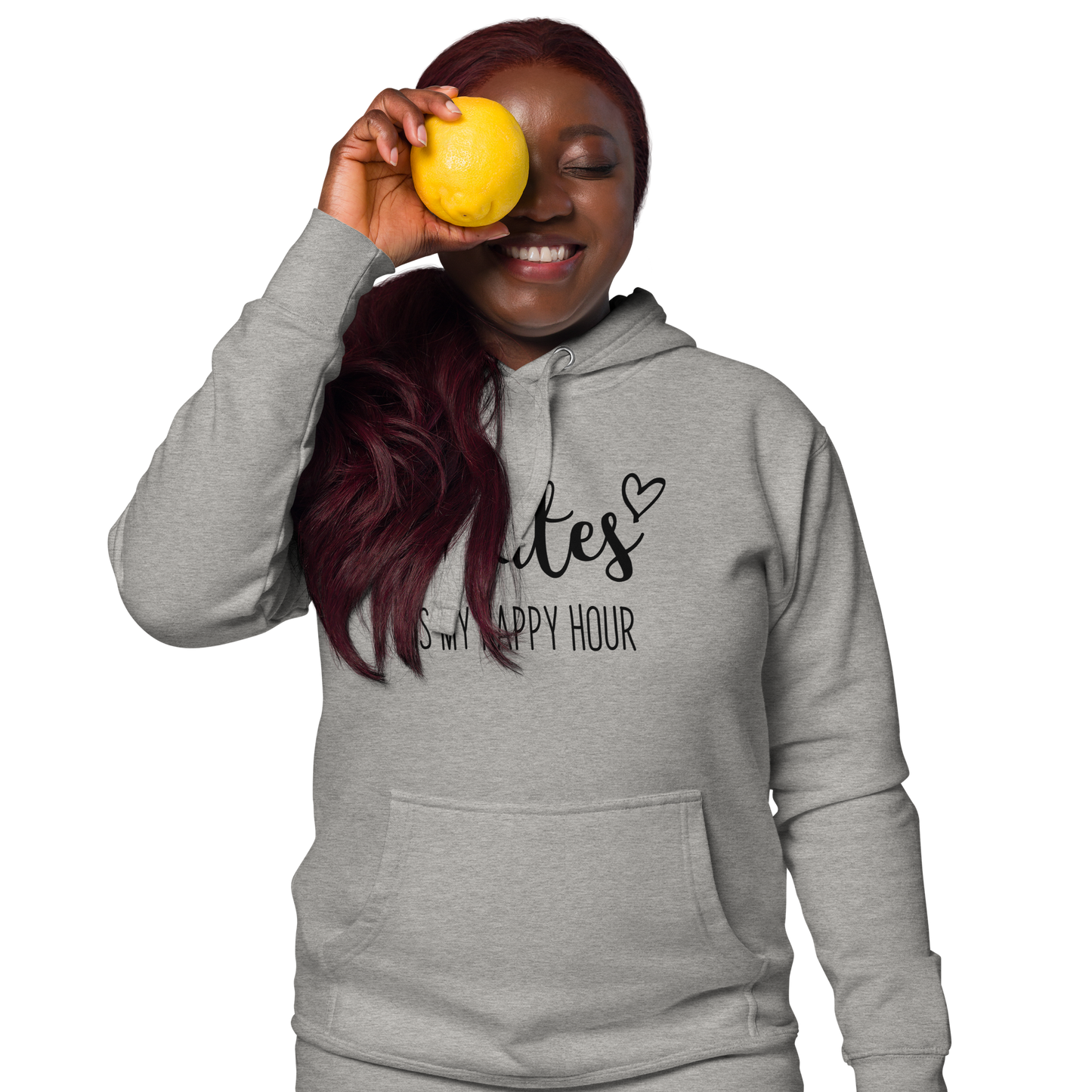 Pilates is my Happy Hour Unisex Hoodie