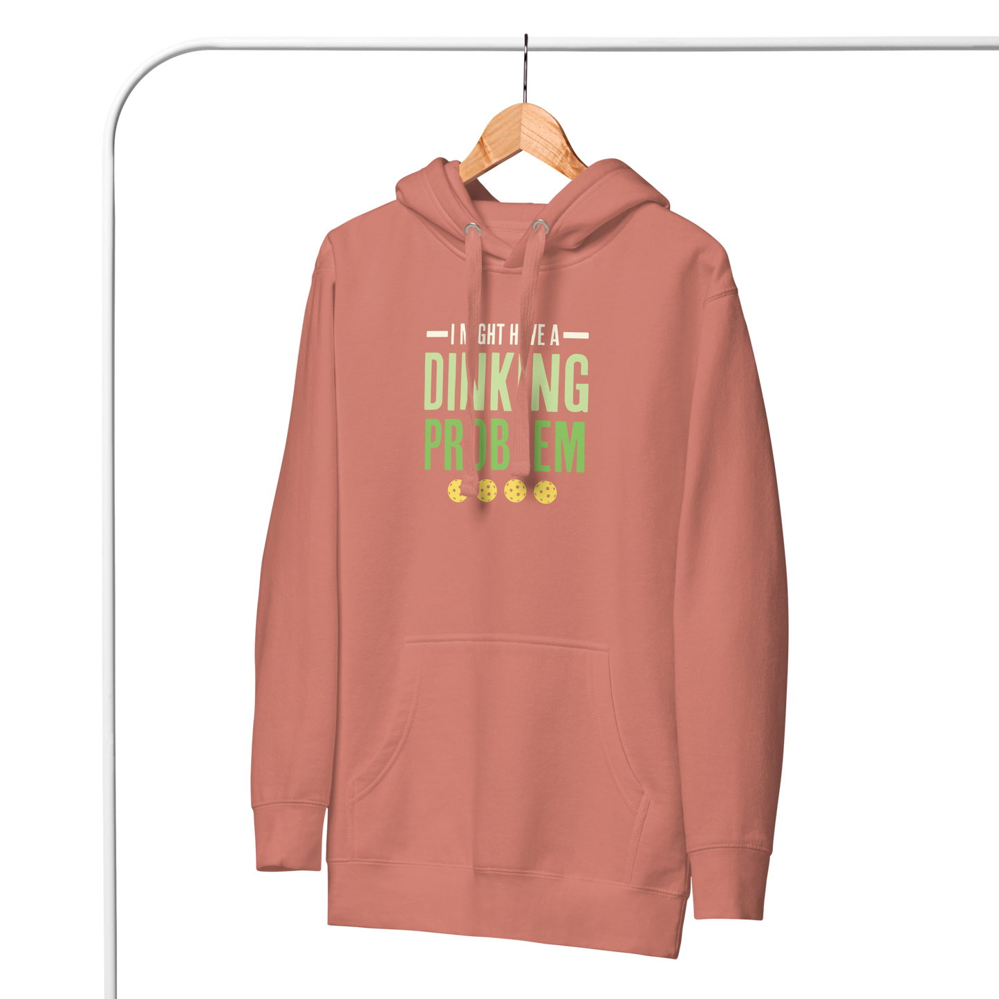 I Might Have a Dinking Problem (Pickleball) Unisex Hoodie