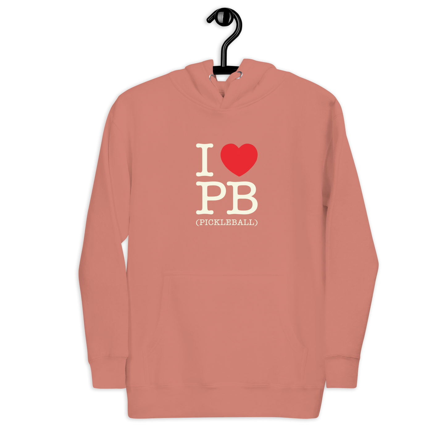 I Love PB (Pickleball ) Unisex Hoodie