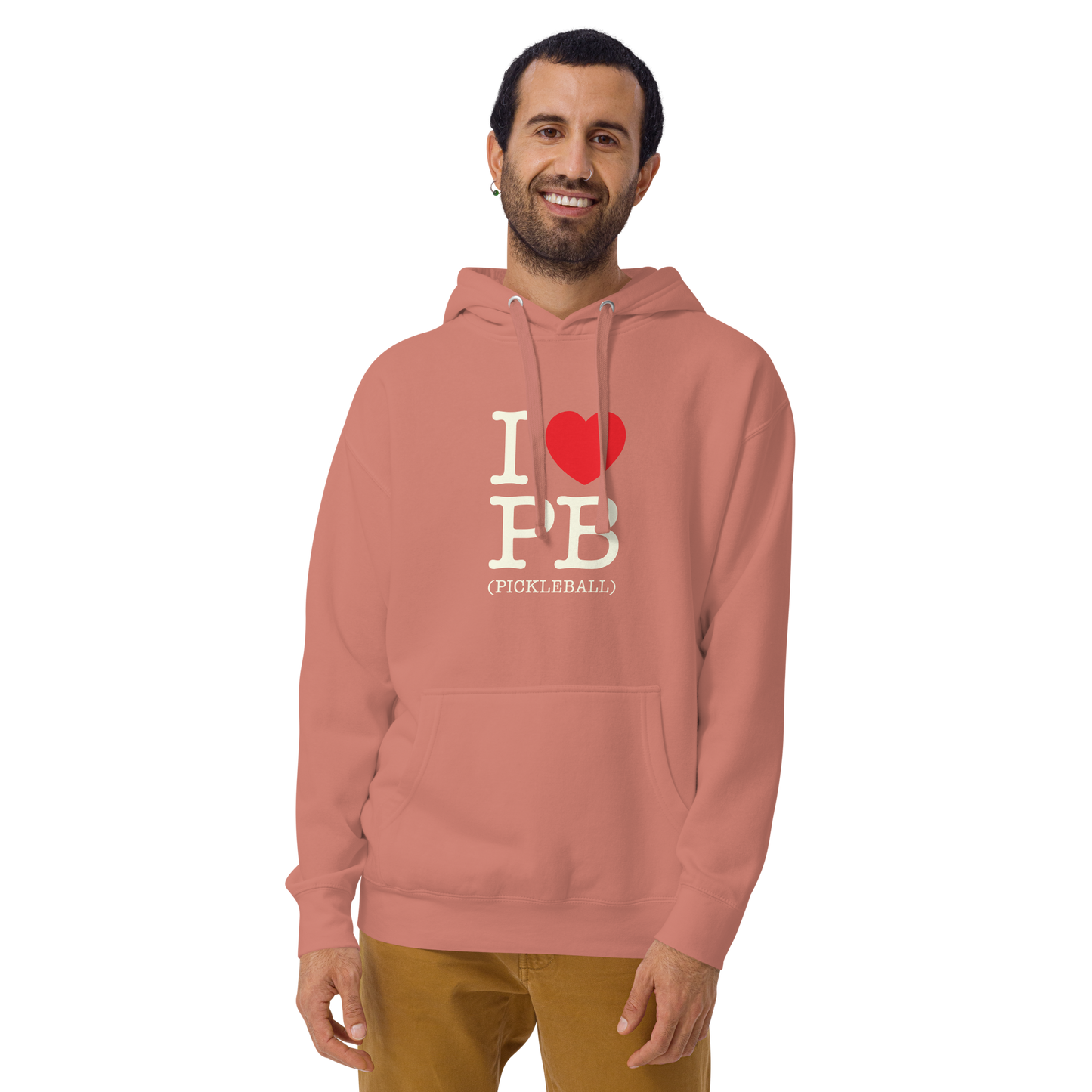 I Love PB (Pickleball ) Unisex Hoodie