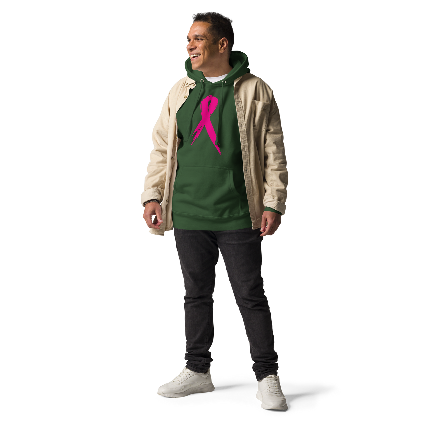 Breast Cancer Ribbon Unisex Hoodie
