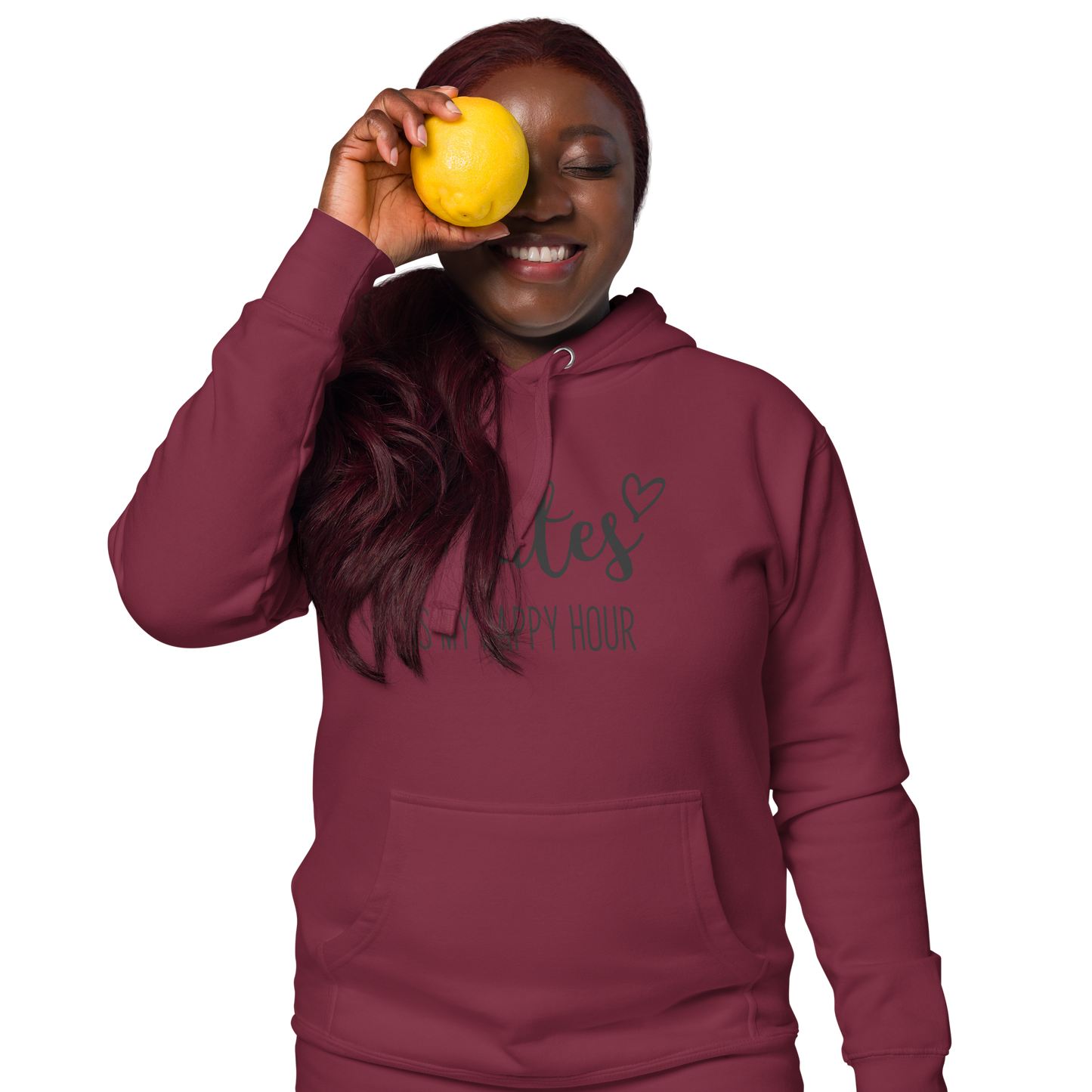 Pilates is my Happy Hour Unisex Hoodie