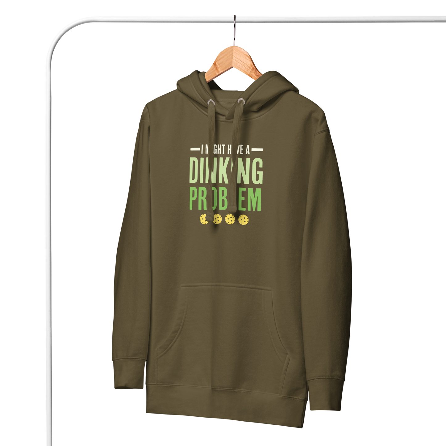 I Might Have a Dinking Problem (Pickleball) Unisex Hoodie