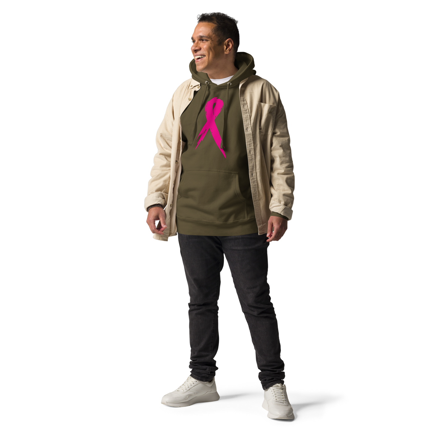 Breast Cancer Ribbon Unisex Hoodie