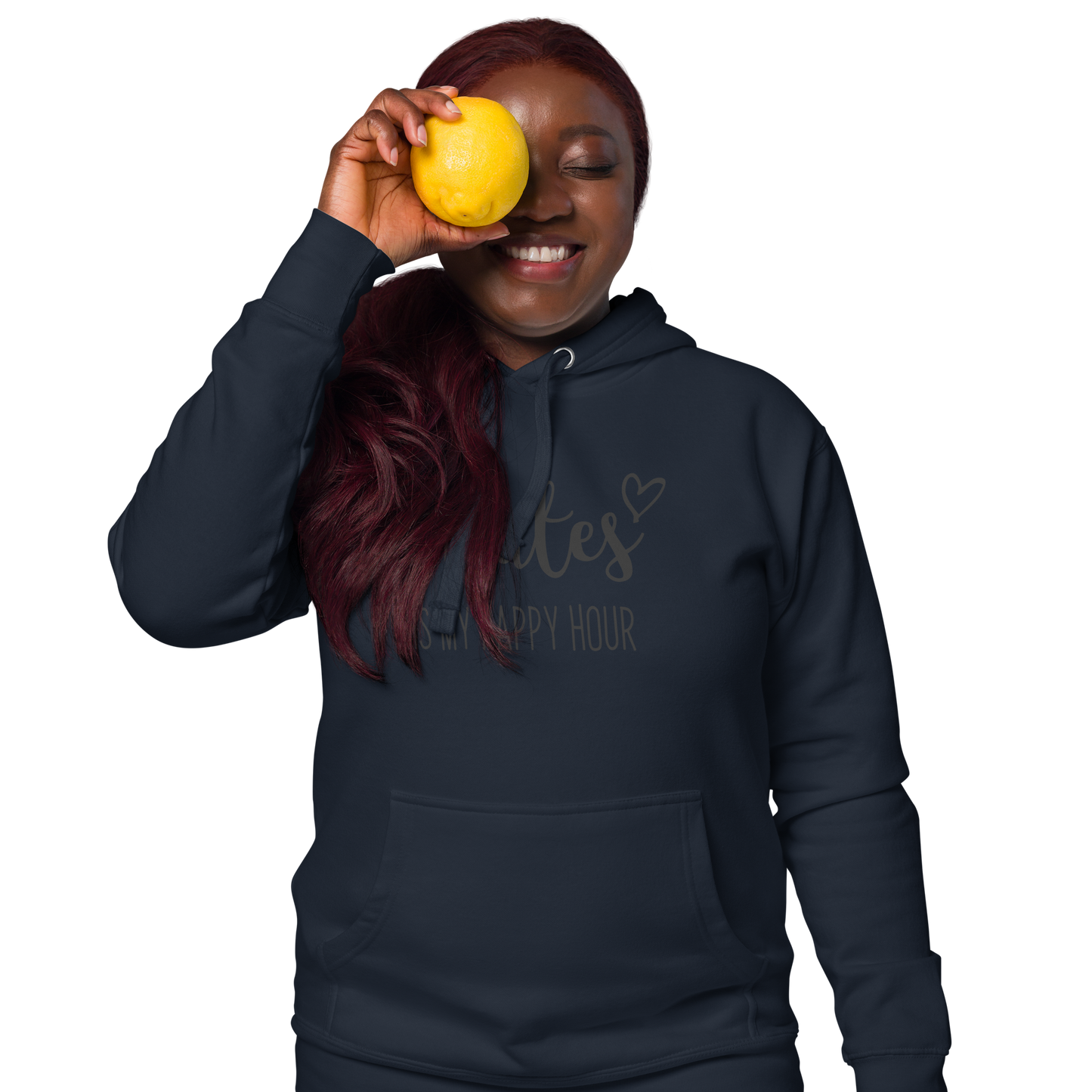 Pilates is my Happy Hour Unisex Hoodie