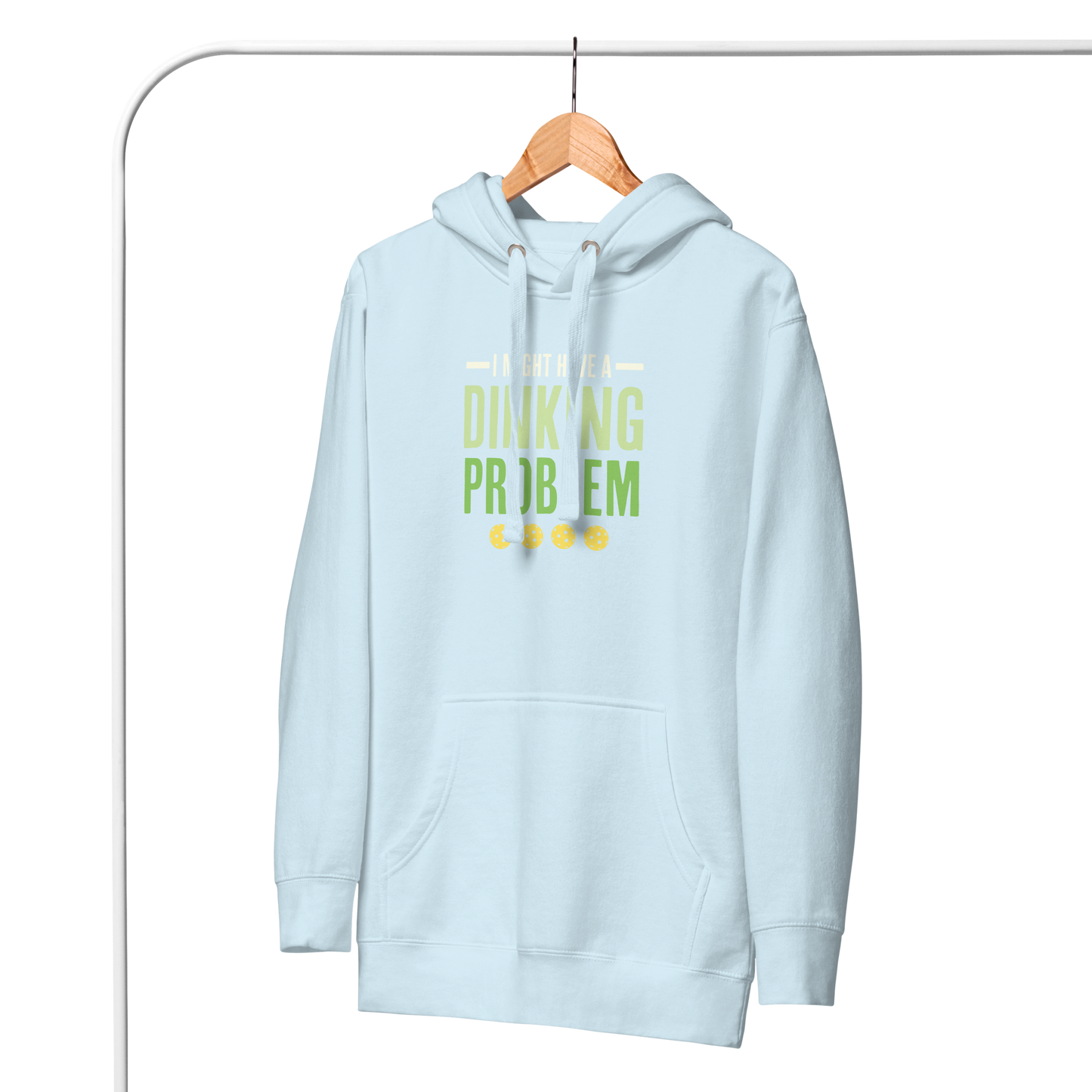 I Might Have a Dinking Problem (Pickleball) Unisex Hoodie