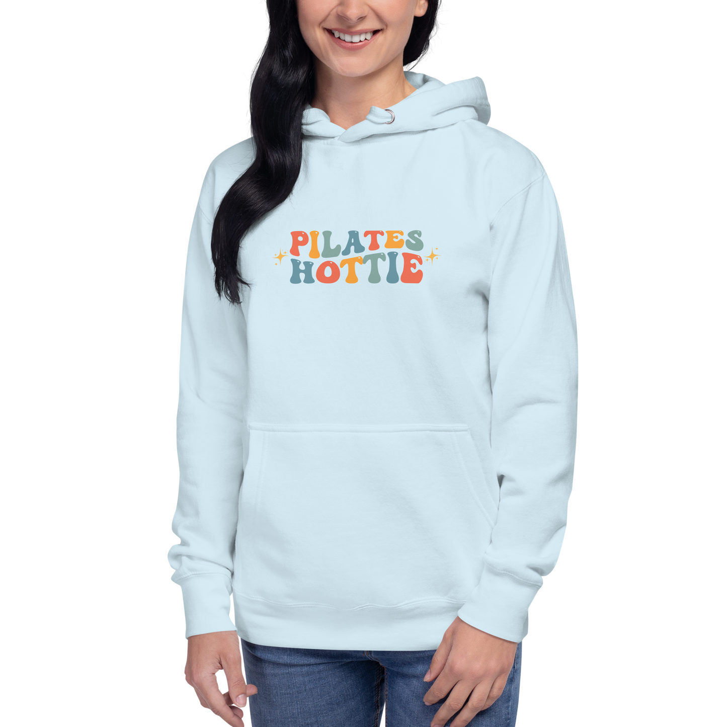 Pilates Hottie (Color logo) Unisex Hoodie