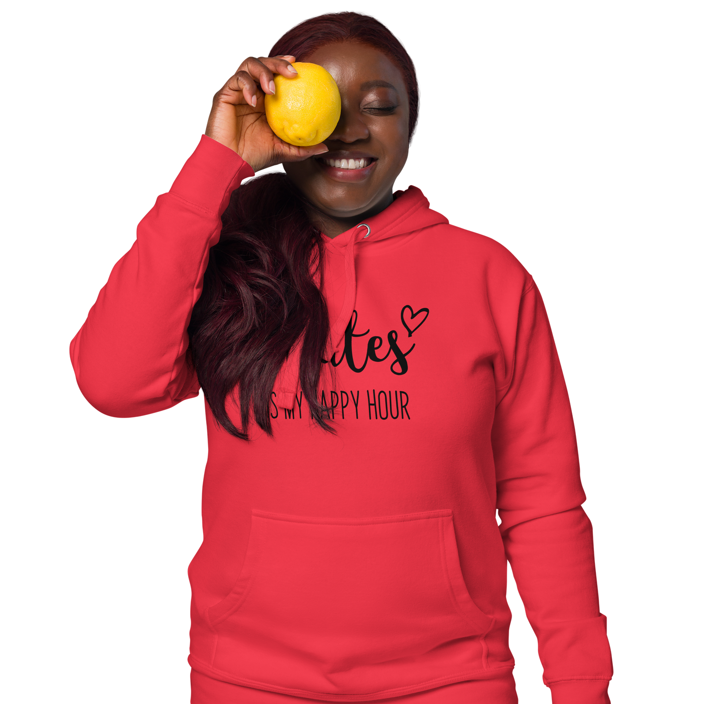 Pilates is my Happy Hour Unisex Hoodie