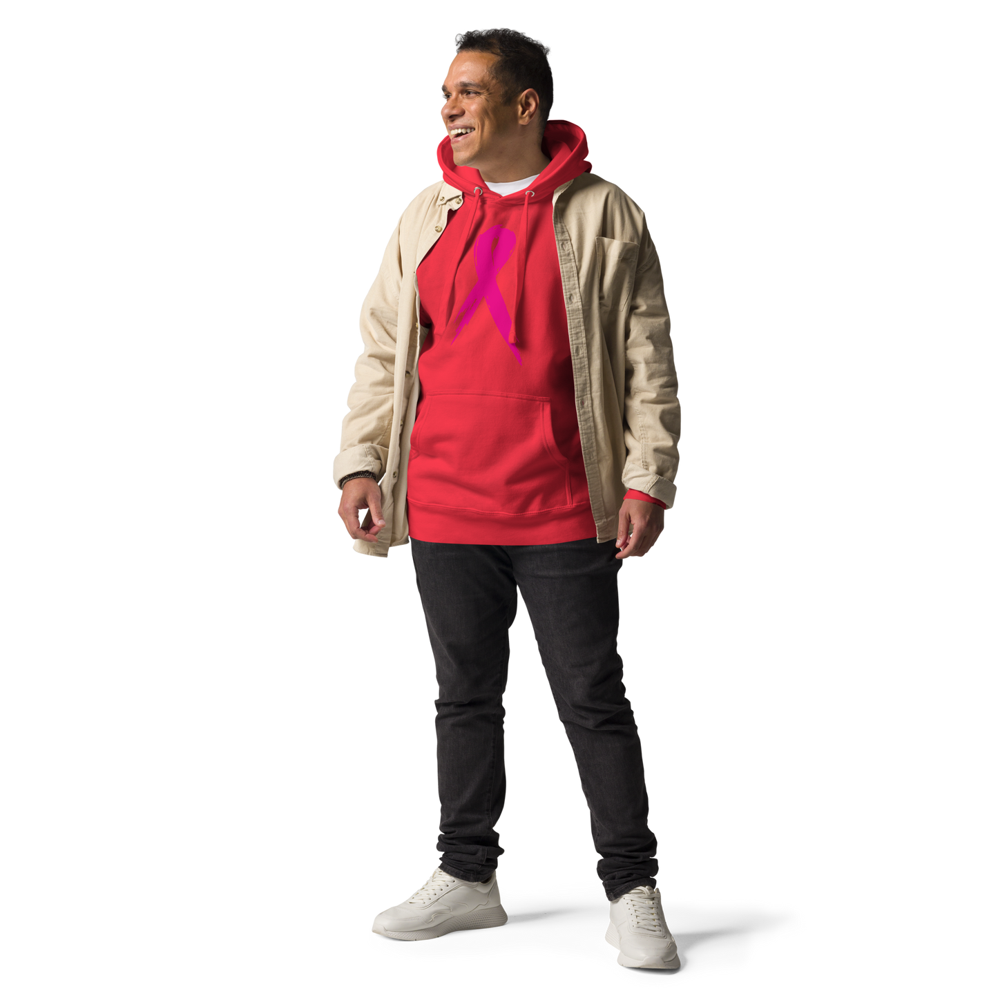 Breast Cancer Ribbon Unisex Hoodie