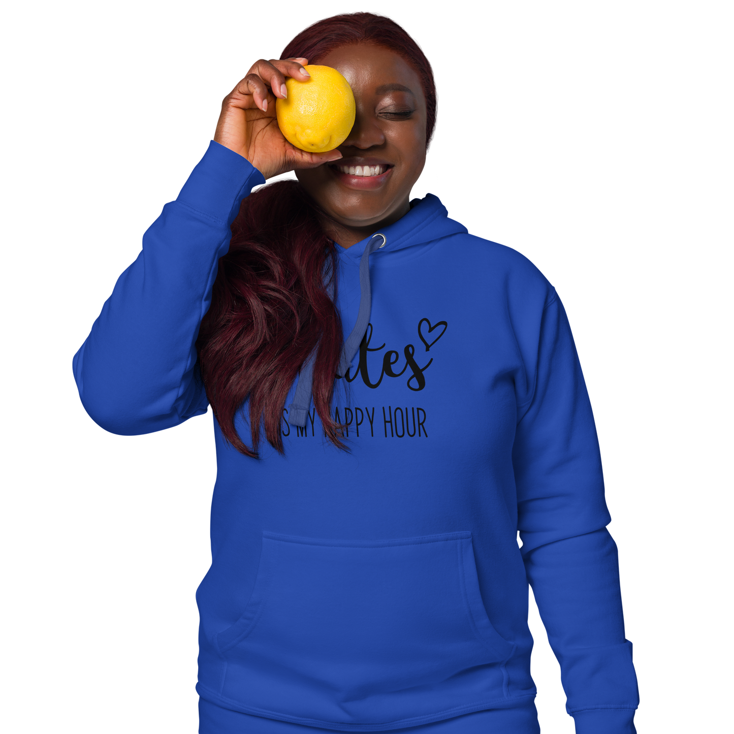 Pilates is my Happy Hour Unisex Hoodie