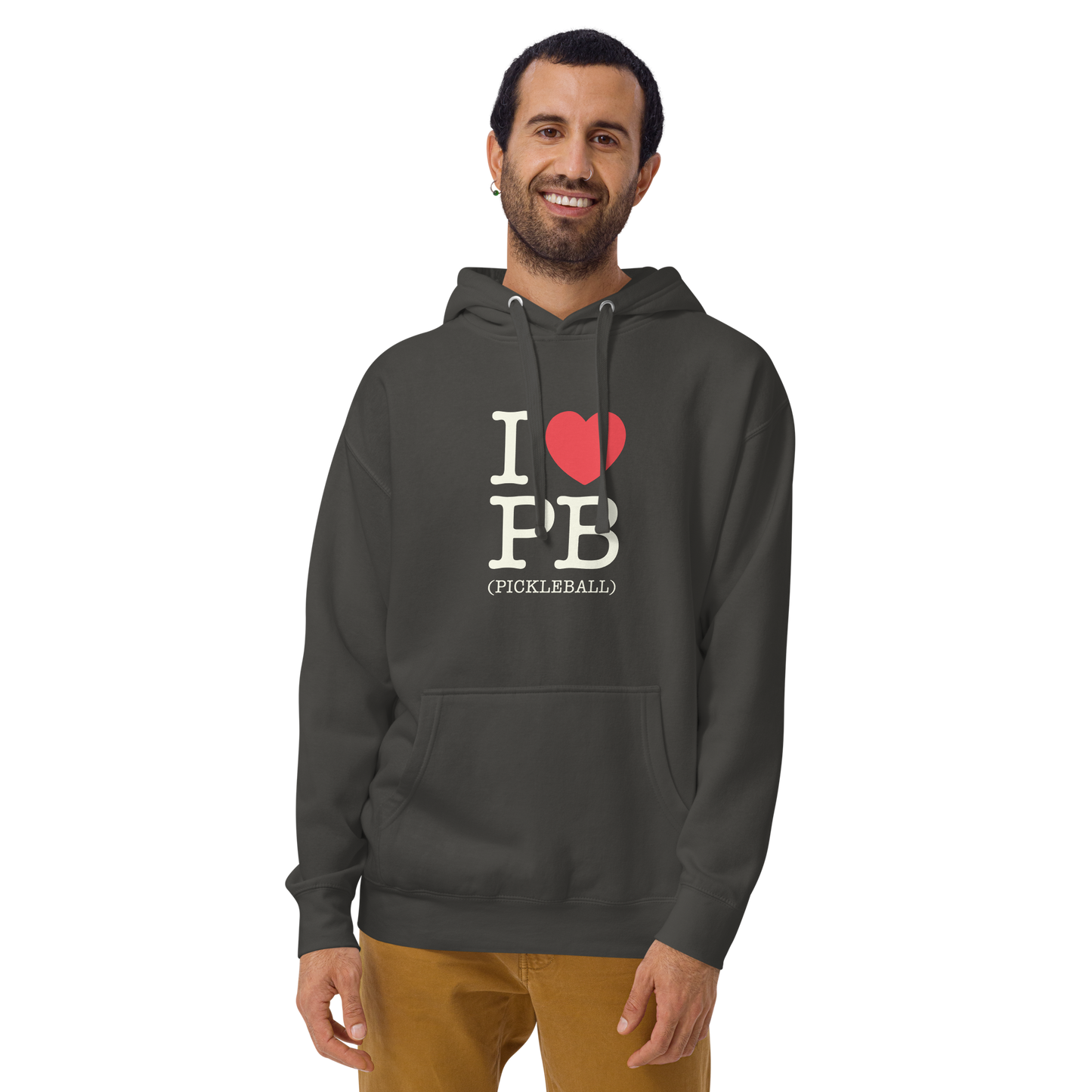 I Love PB (Pickleball ) Unisex Hoodie