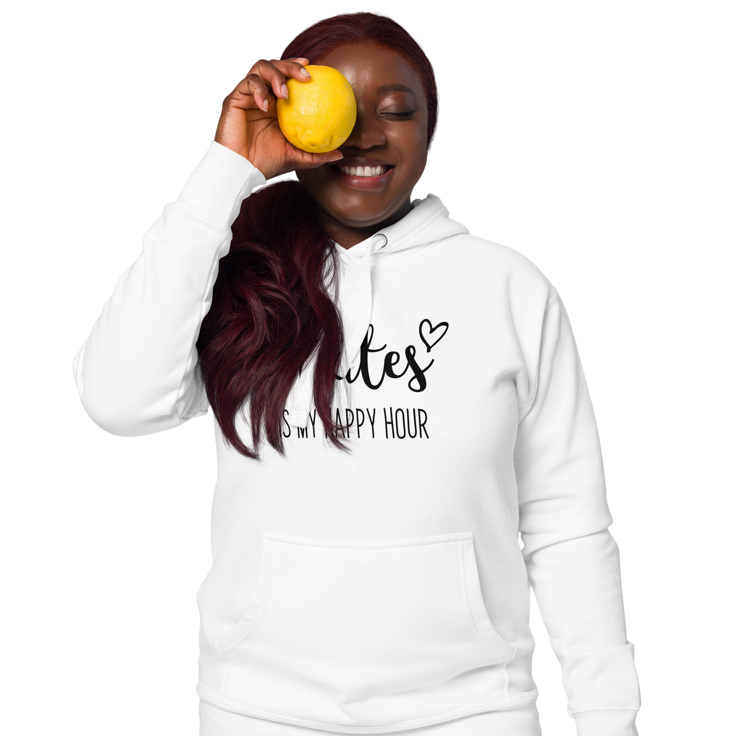 Pilates is my Happy Hour Unisex Hoodie
