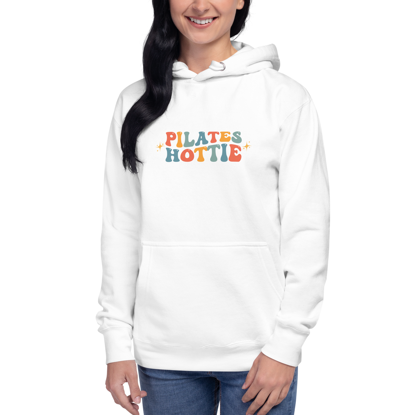 Pilates Hottie (Color logo) Unisex Hoodie
