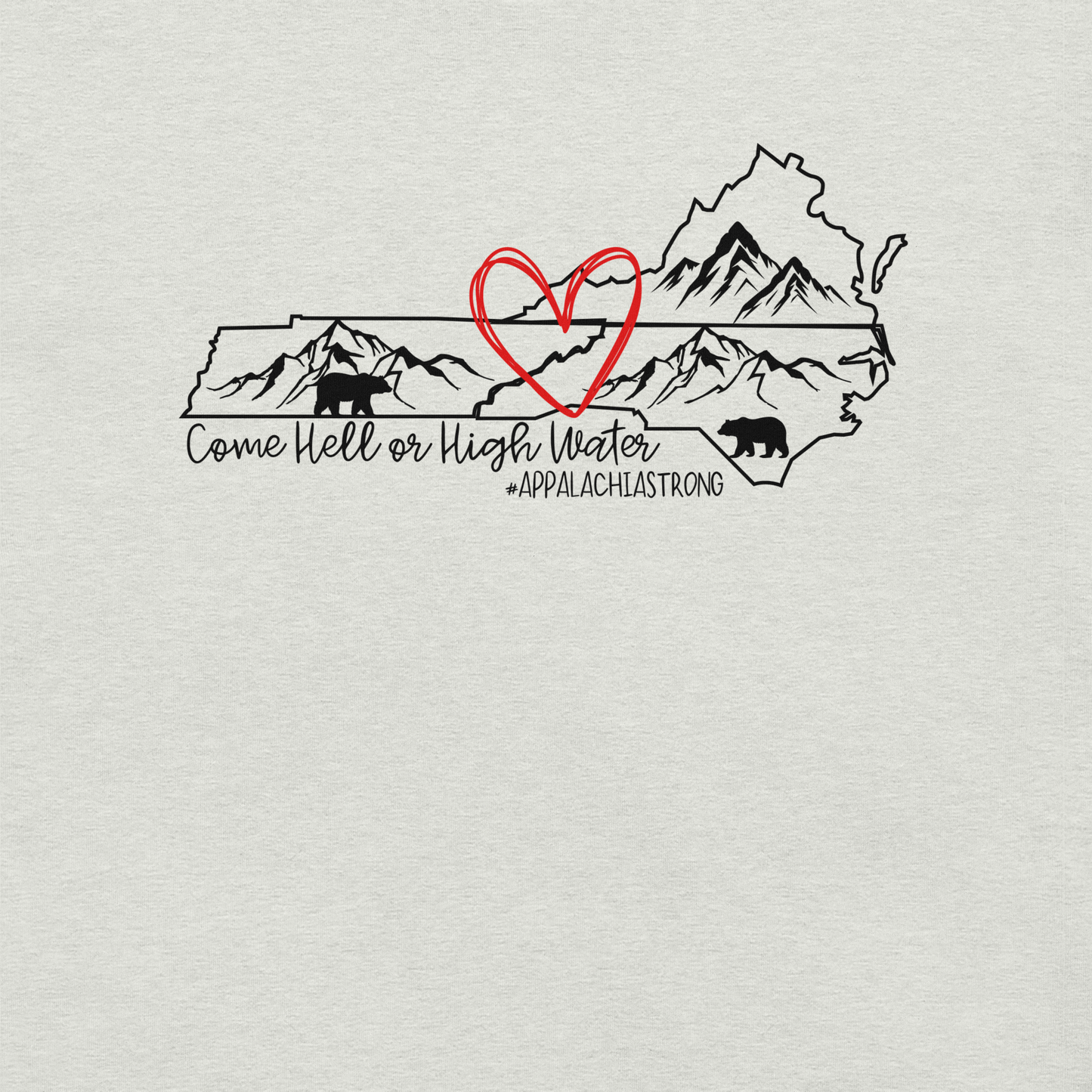 Appalachia Strong | Hurricane Helene Relief Unisex Tee Shirt