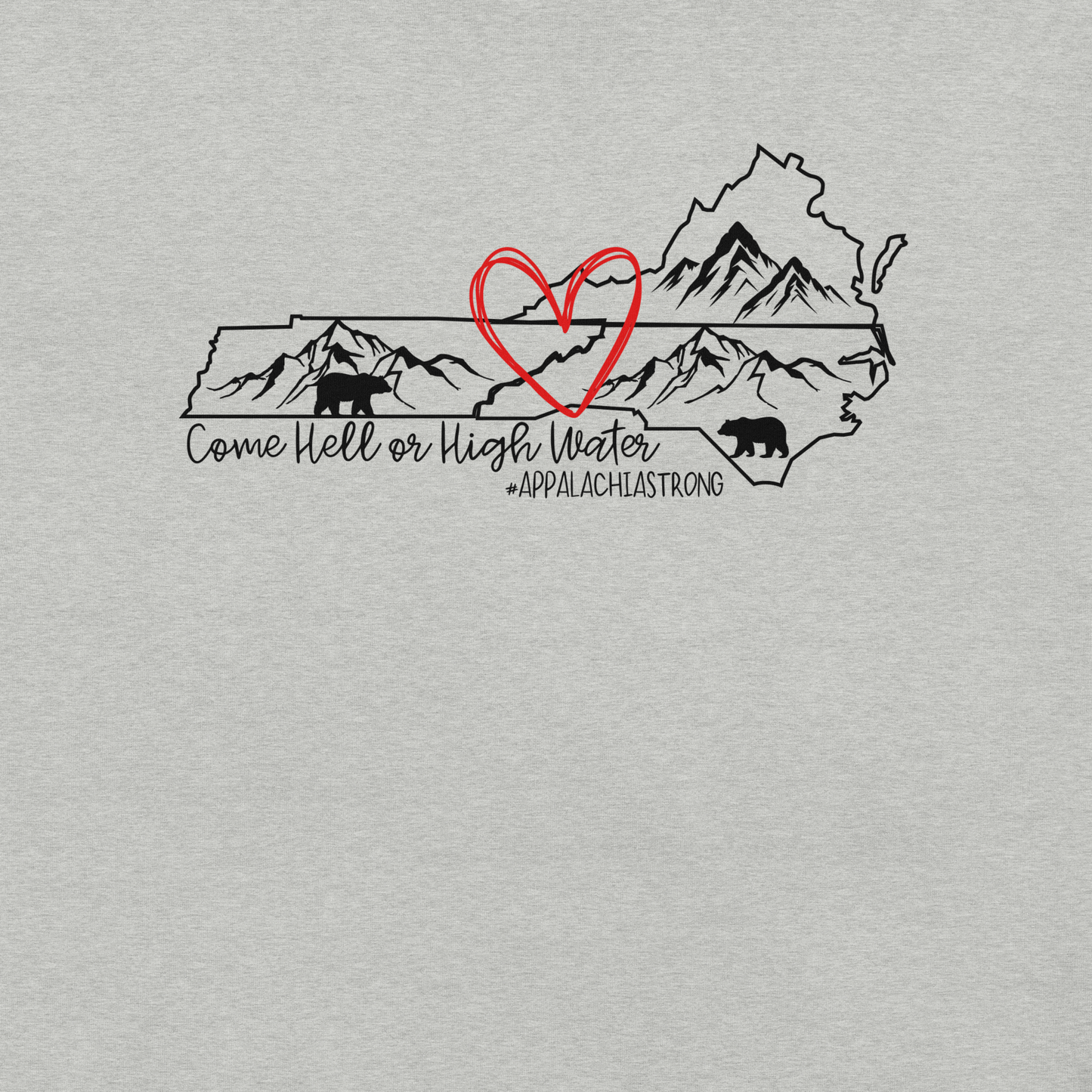 Appalachia Strong | Hurricane Helene Relief Unisex Tee Shirt