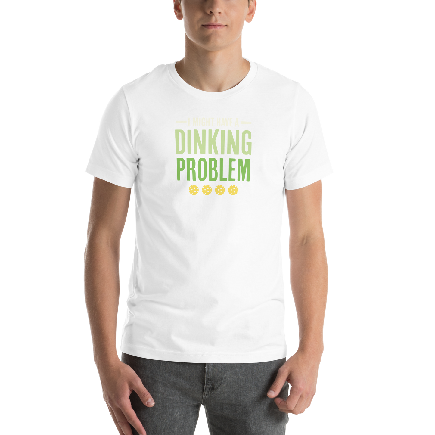 I MIGHT HAVE A DINKING PROBLEM (Pickleball) Premium Tee