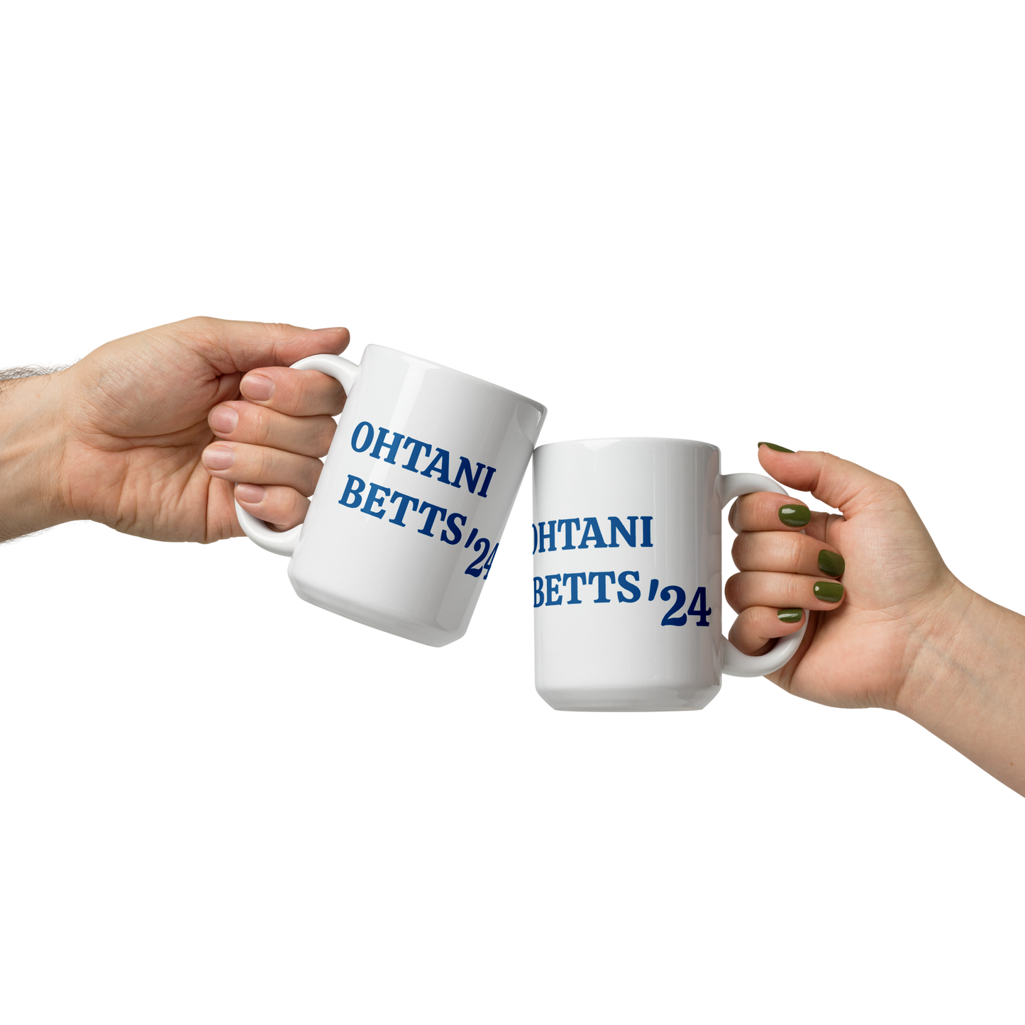 Ohtani Betts '24 White Glossy Mug