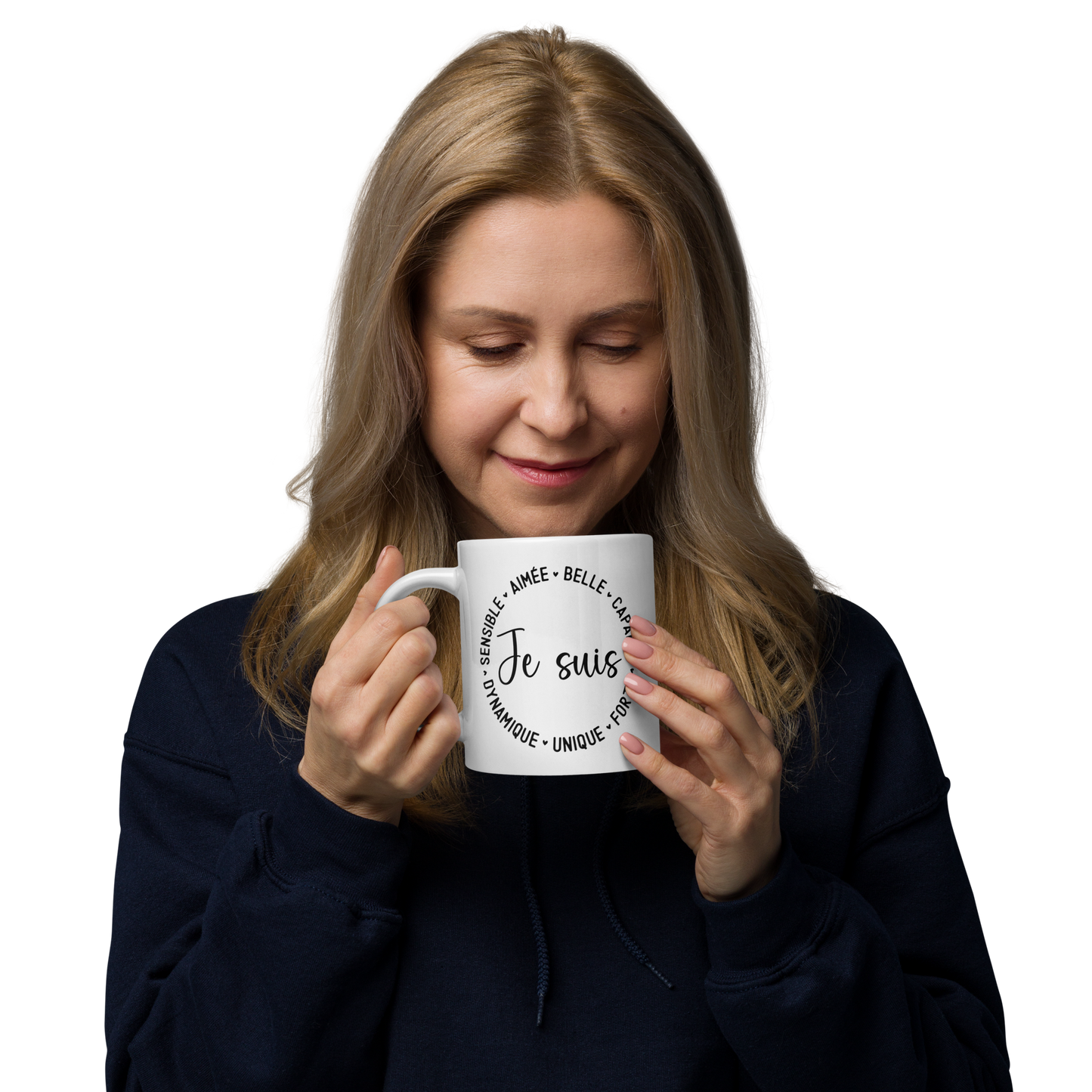 Je Suis... White Glossy Mug