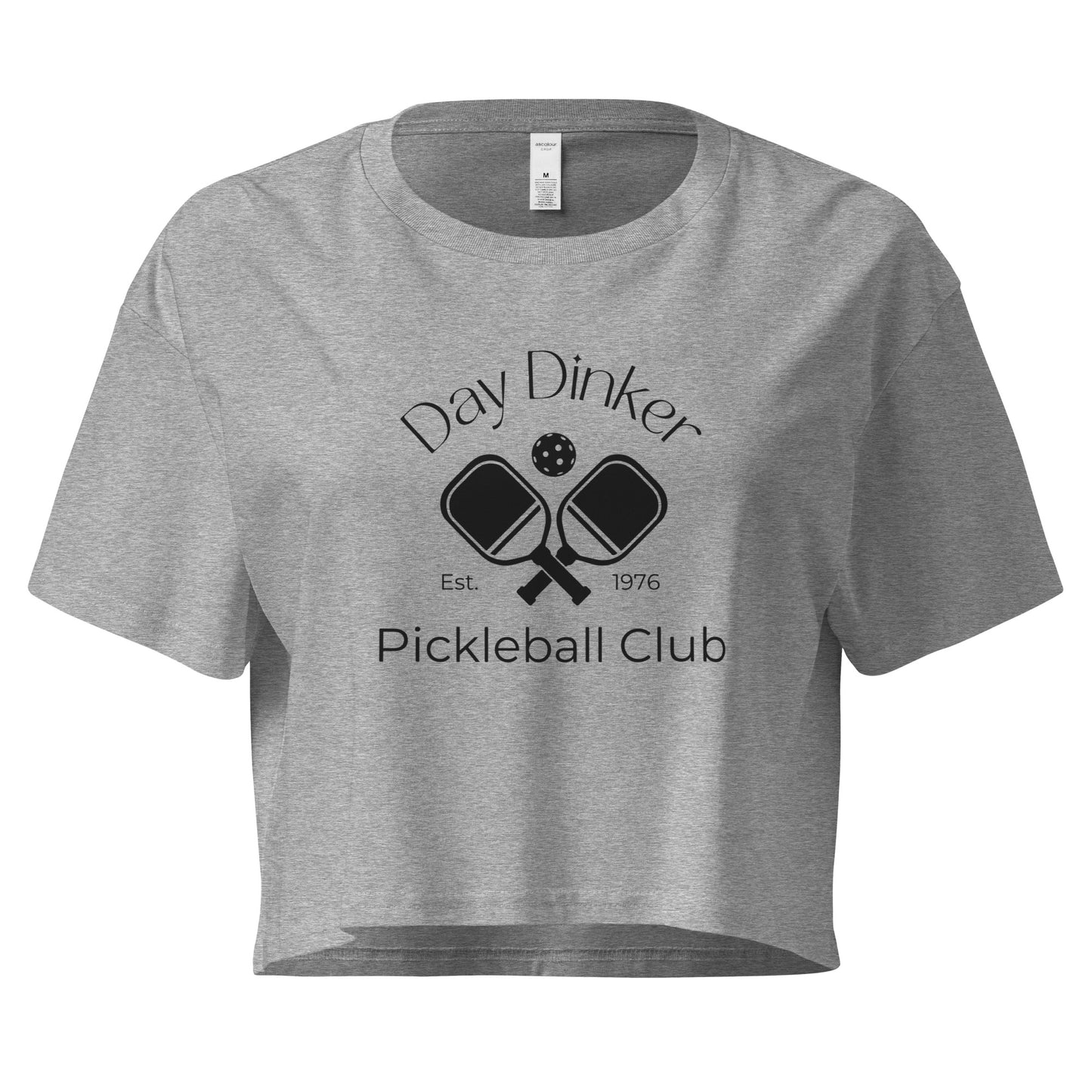 Day Dinker Pickleball Club Women’s Crop Tee