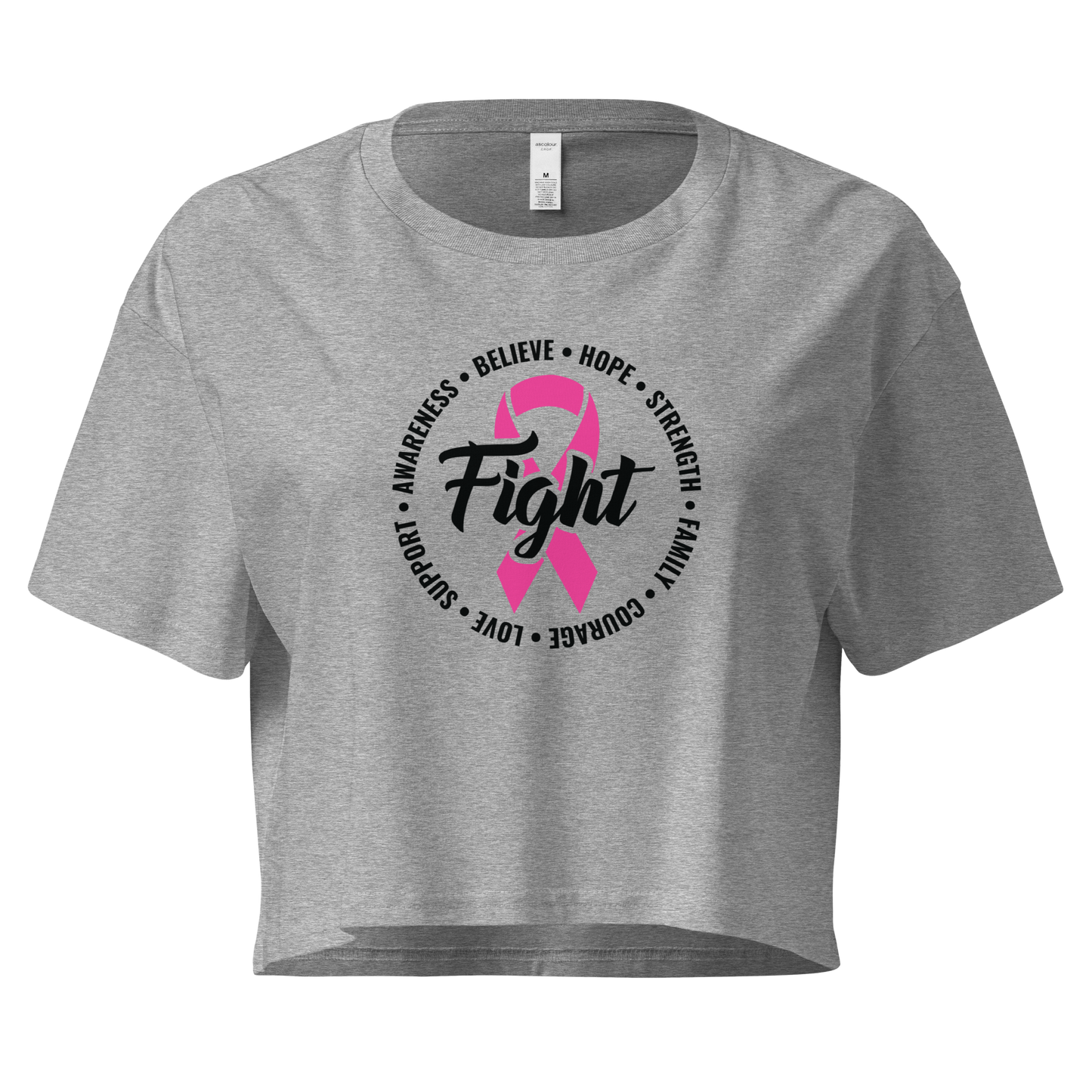 FIGHT Breast Cancer Women’s Crop Tee