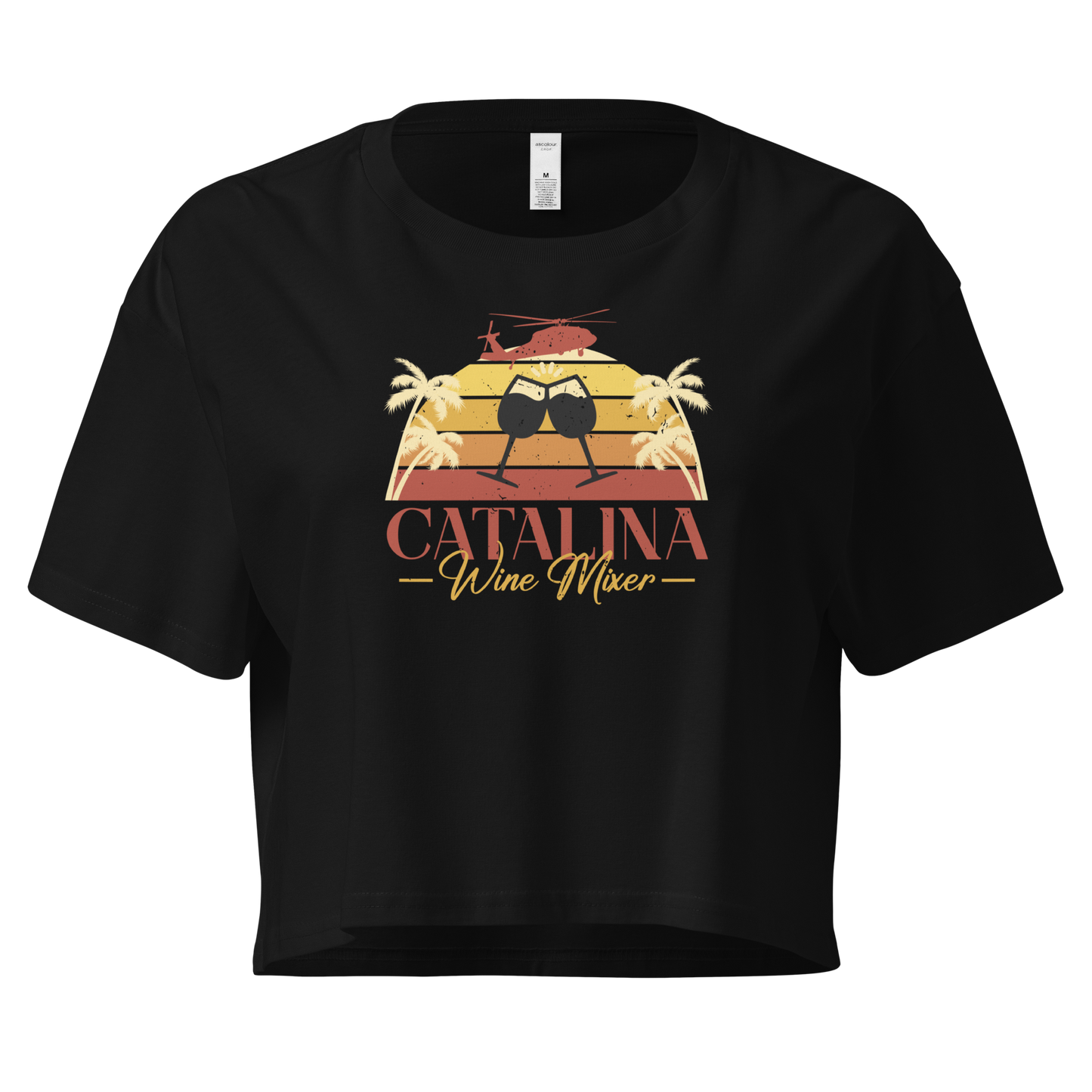 Catalina Wine Mixer Women’s Crop Tee