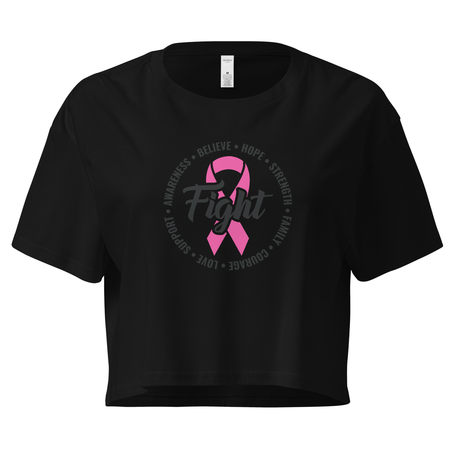 FIGHT Breast Cancer Women’s Crop Tee