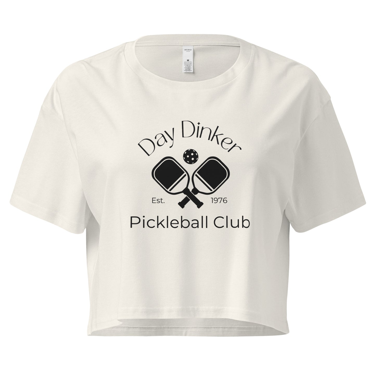 Day Dinker Pickleball Club Women’s Crop Tee
