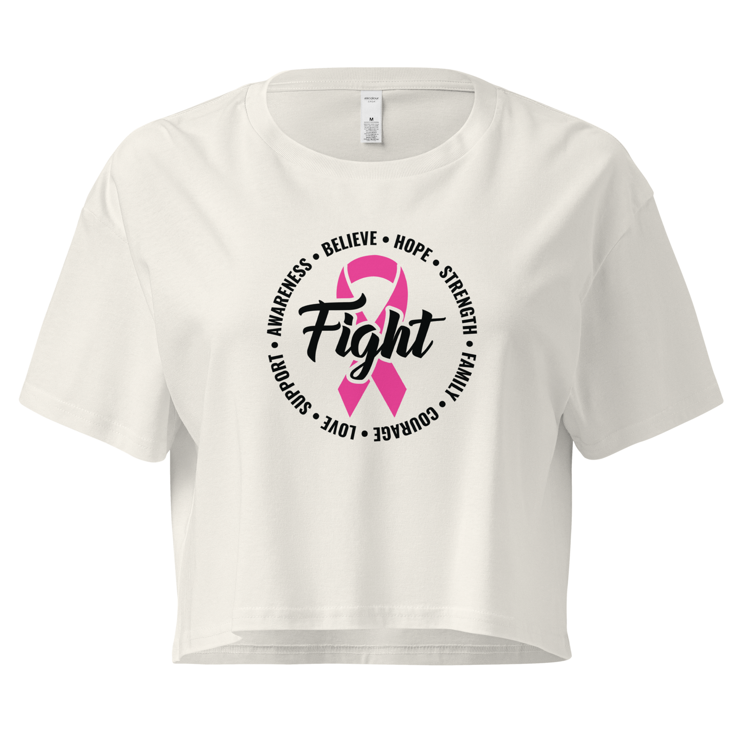 FIGHT Breast Cancer Women’s Crop Tee