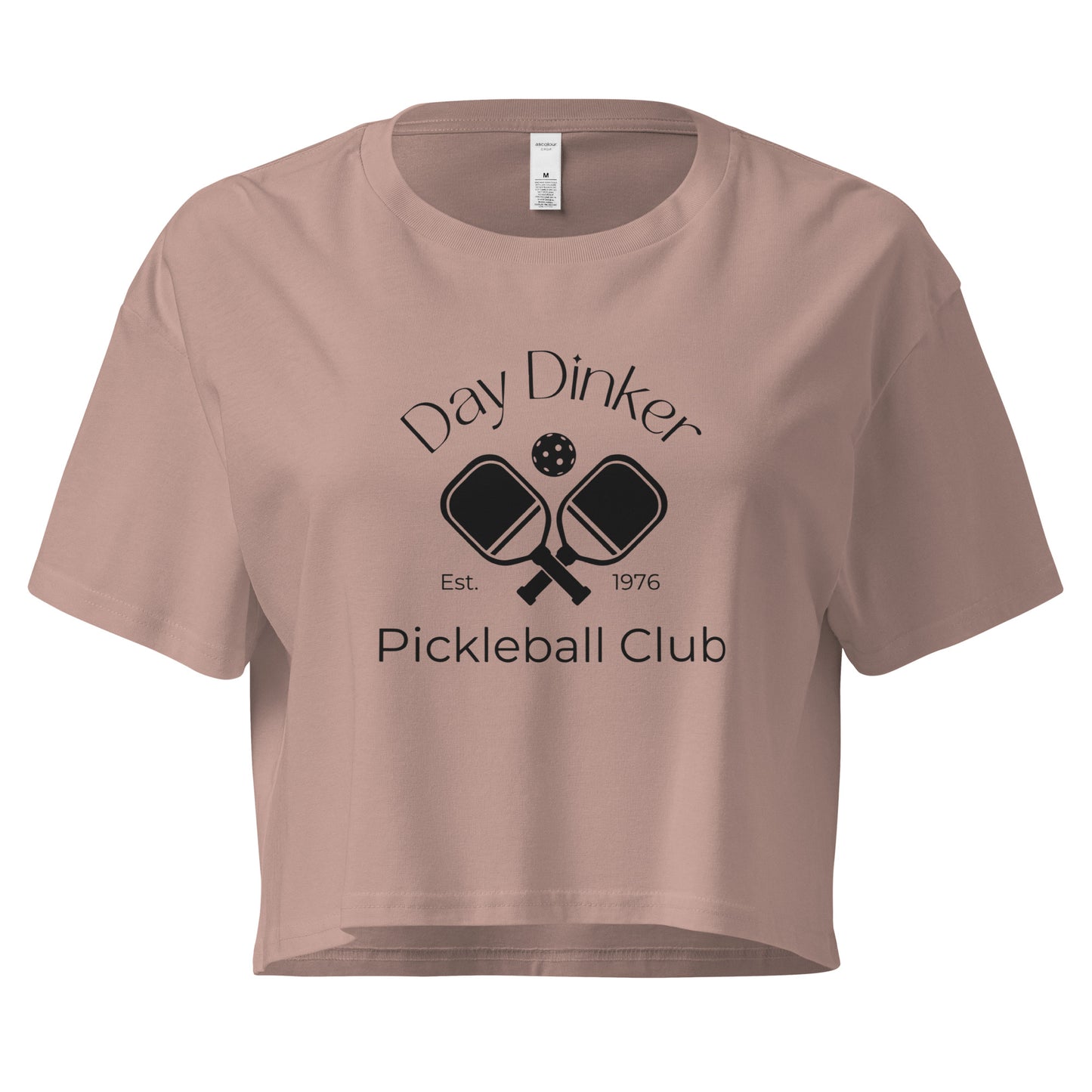 Day Dinker Pickleball Club Women’s Crop Tee