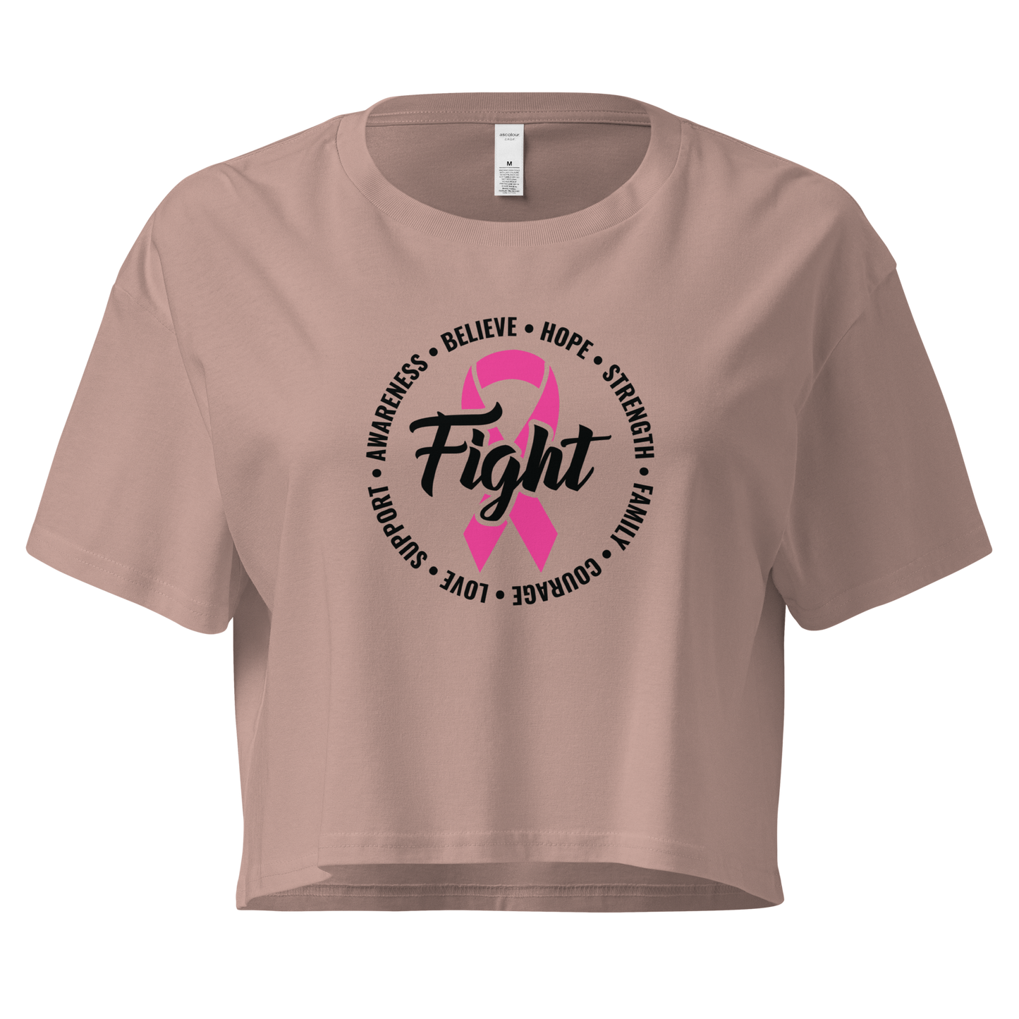 FIGHT Breast Cancer Women’s Crop Tee