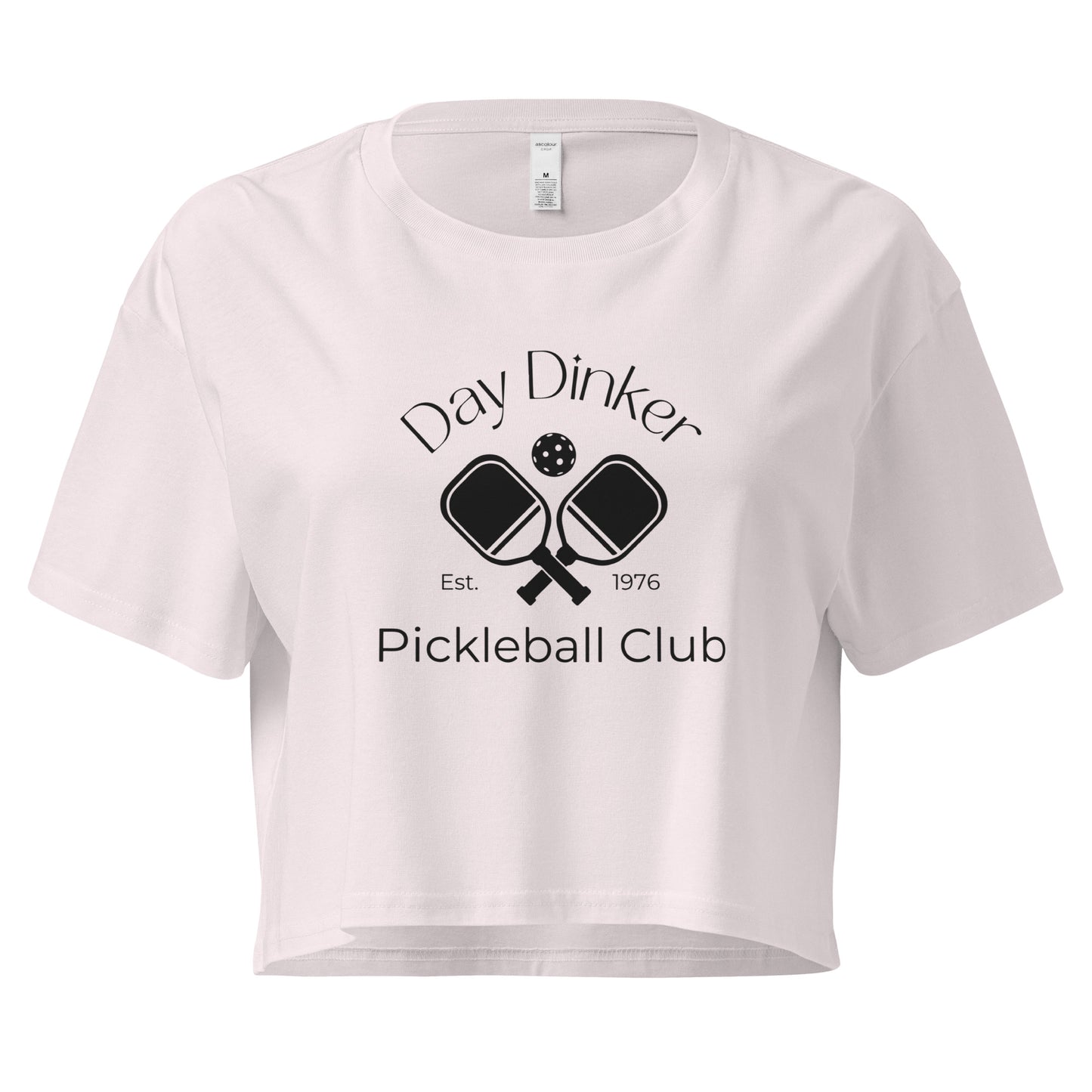 Day Dinker Pickleball Club Women’s Crop Tee