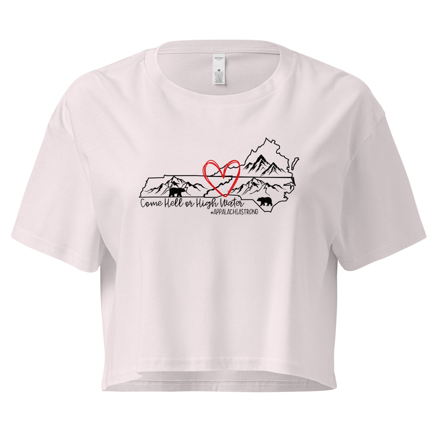 Appalachia Strong | Hurricane Helene Relief Women’s Crop Tee