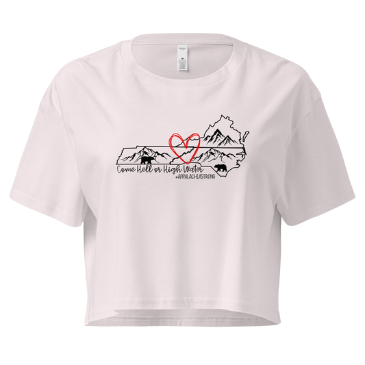 Appalachia Strong | Hurricane Helene Relief Women’s Crop Tee