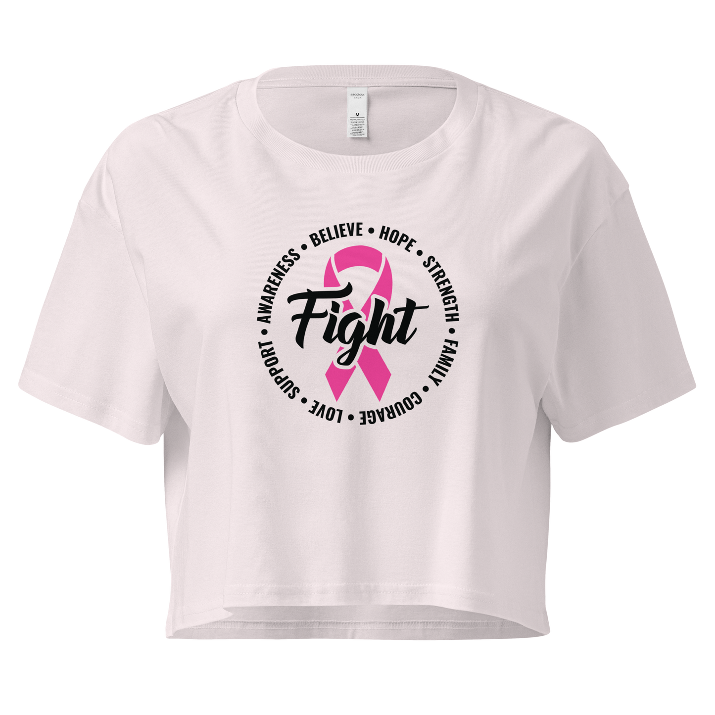 FIGHT Breast Cancer Women’s Crop Tee